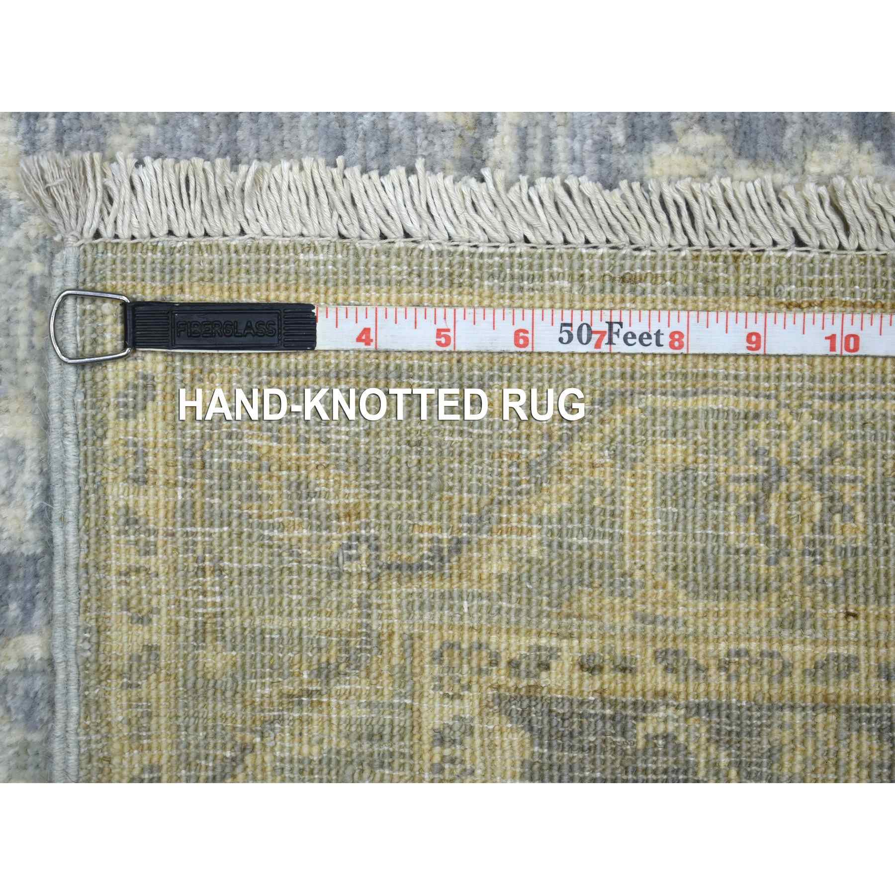 Oushak-And-Peshawar-Hand-Knotted-Rug-361010