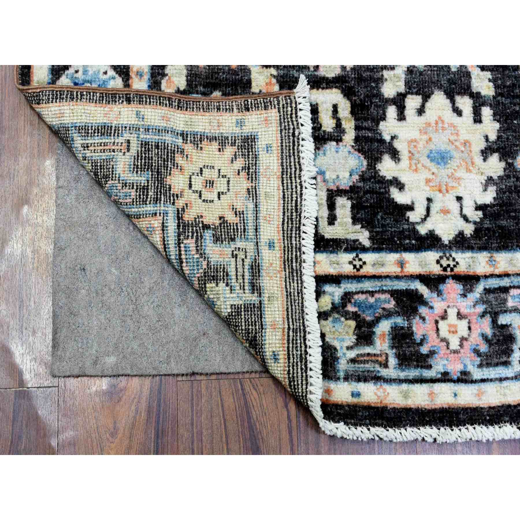 Oushak-And-Peshawar-Hand-Knotted-Rug-361575