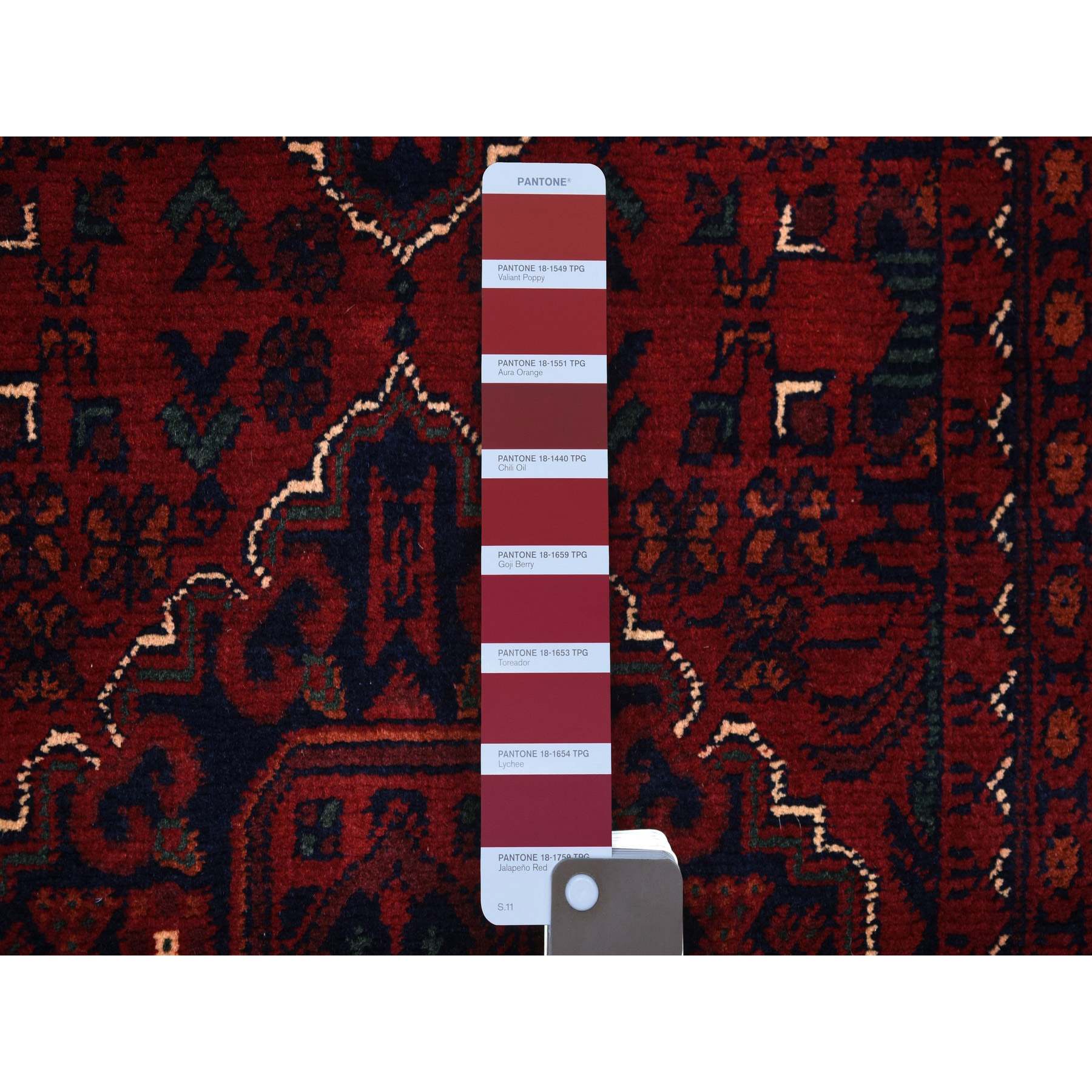 Tribal-Geometric-Hand-Knotted-Rug-360075
