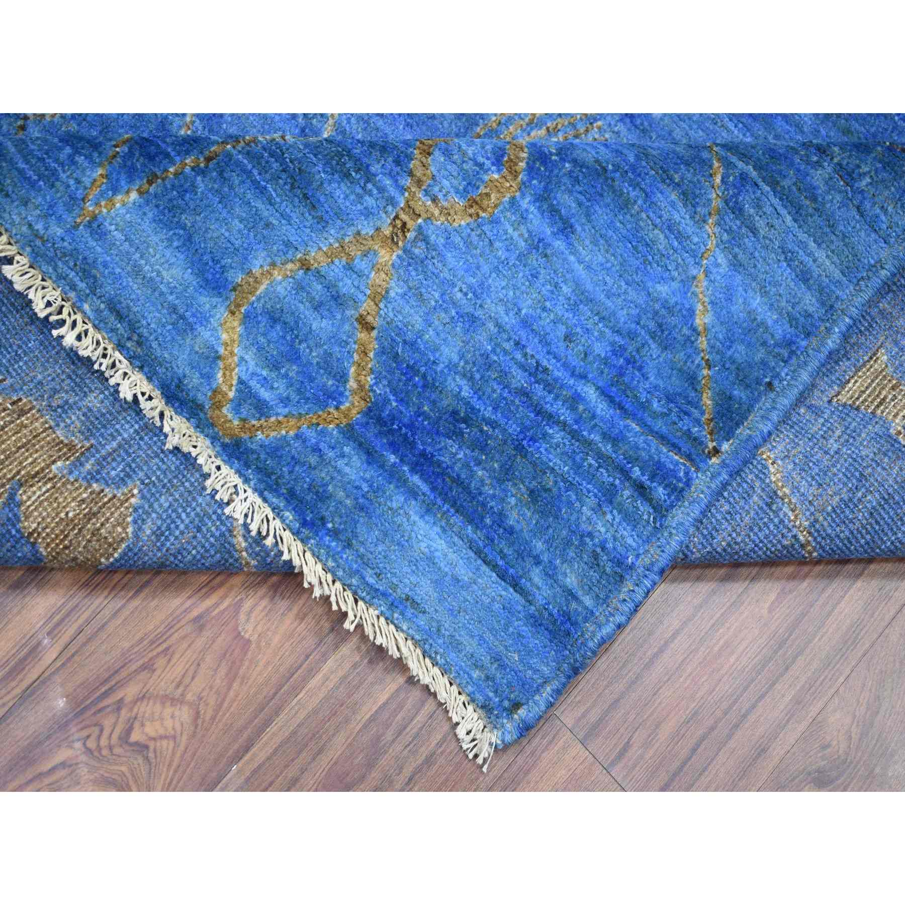 Tribal-Geometric-Hand-Knotted-Rug-360800