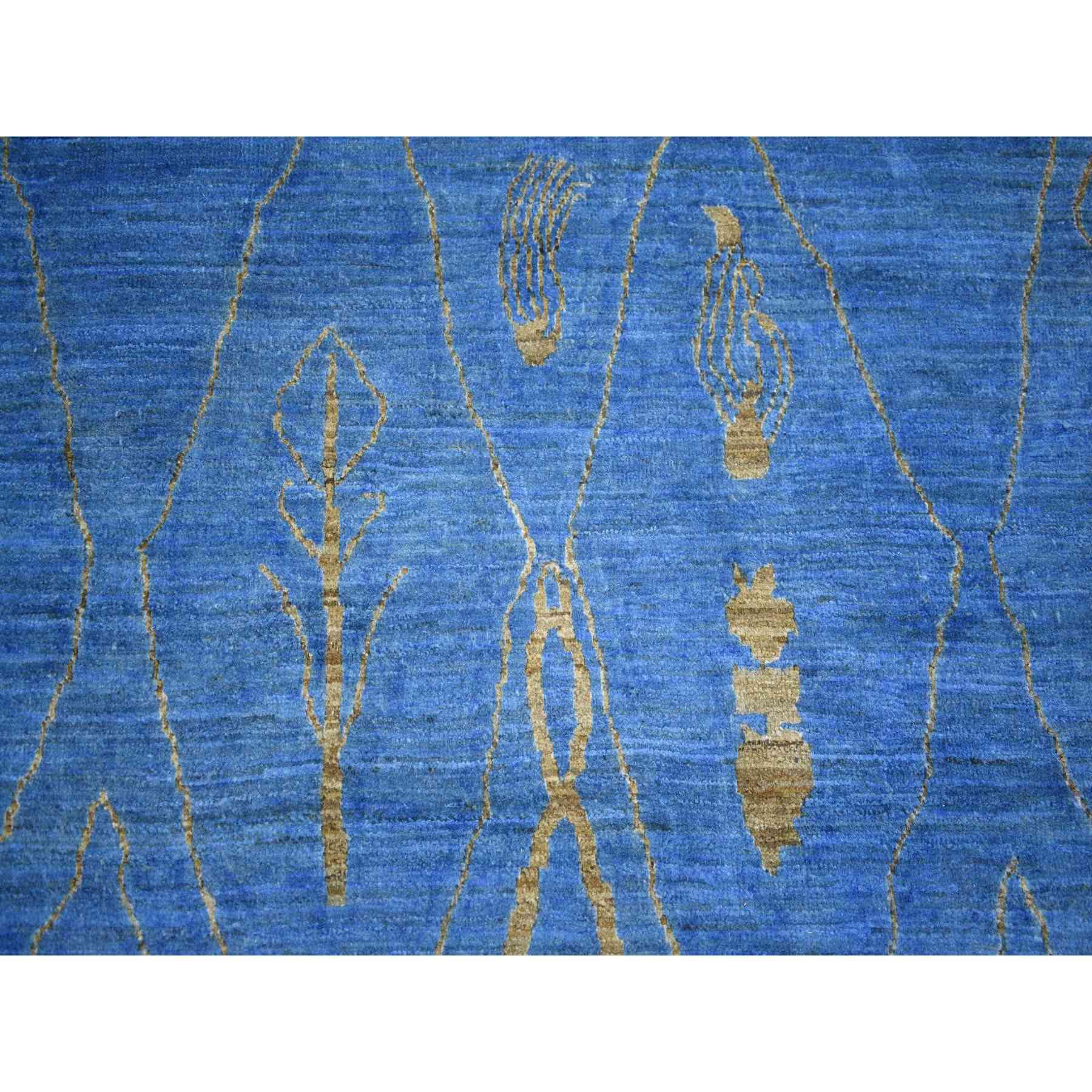 Tribal-Geometric-Hand-Knotted-Rug-360800