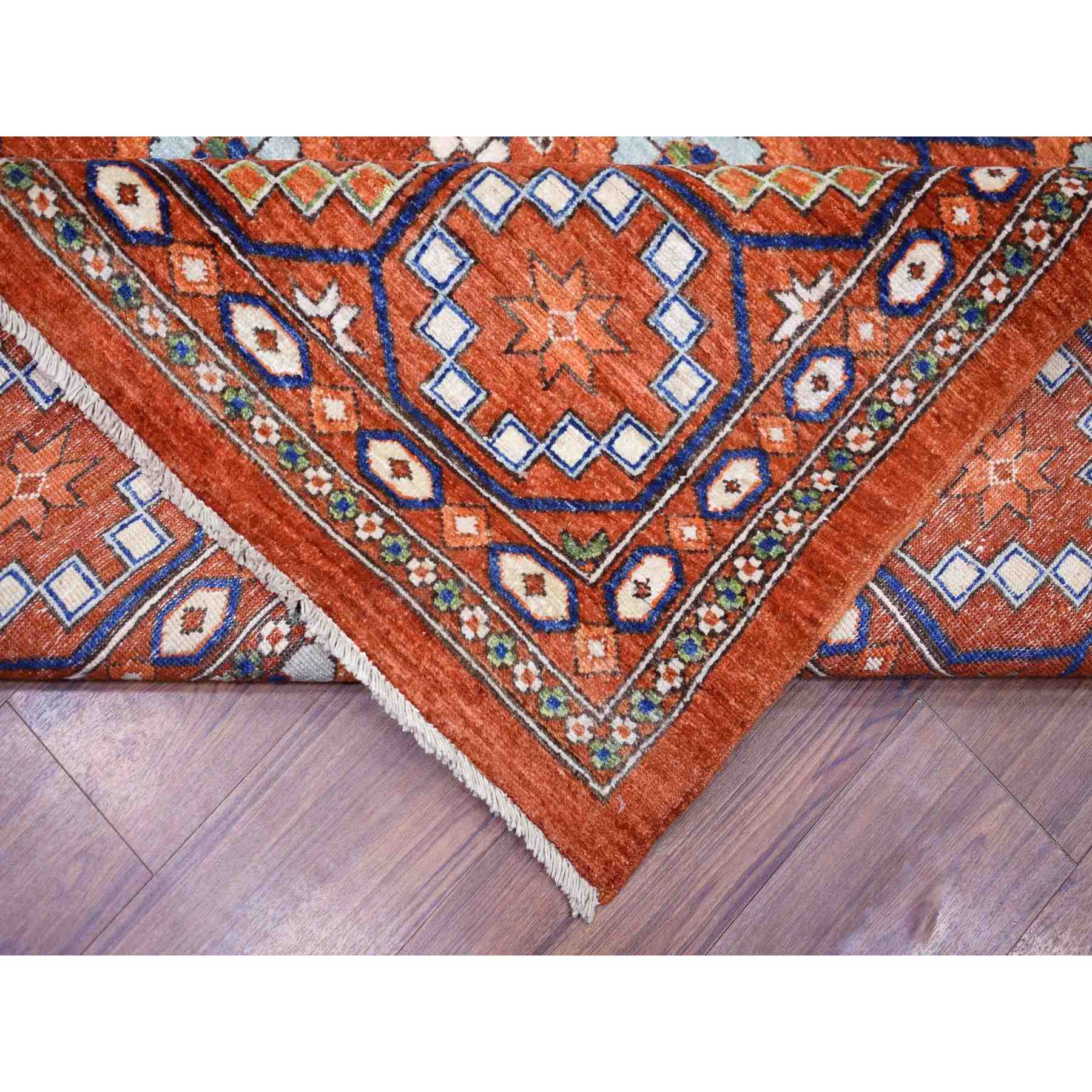 Tribal-Geometric-Hand-Knotted-Rug-360855