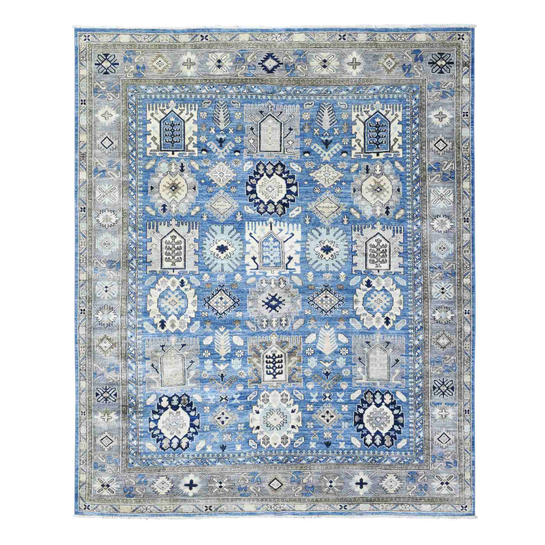 Tribal-Geometric-Hand-Knotted-Rug-361555