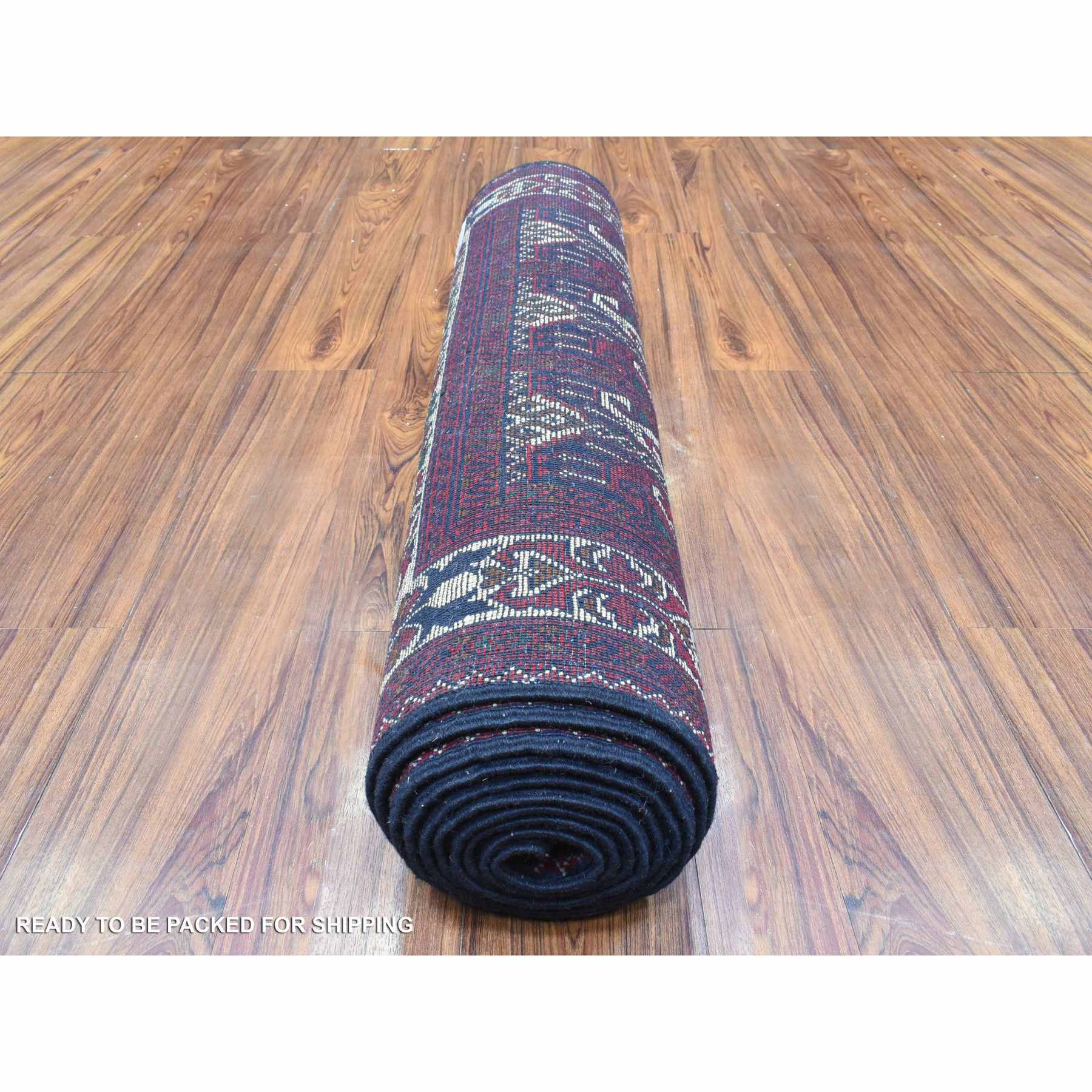 Tribal-Geometric-Hand-Knotted-Rug-361700