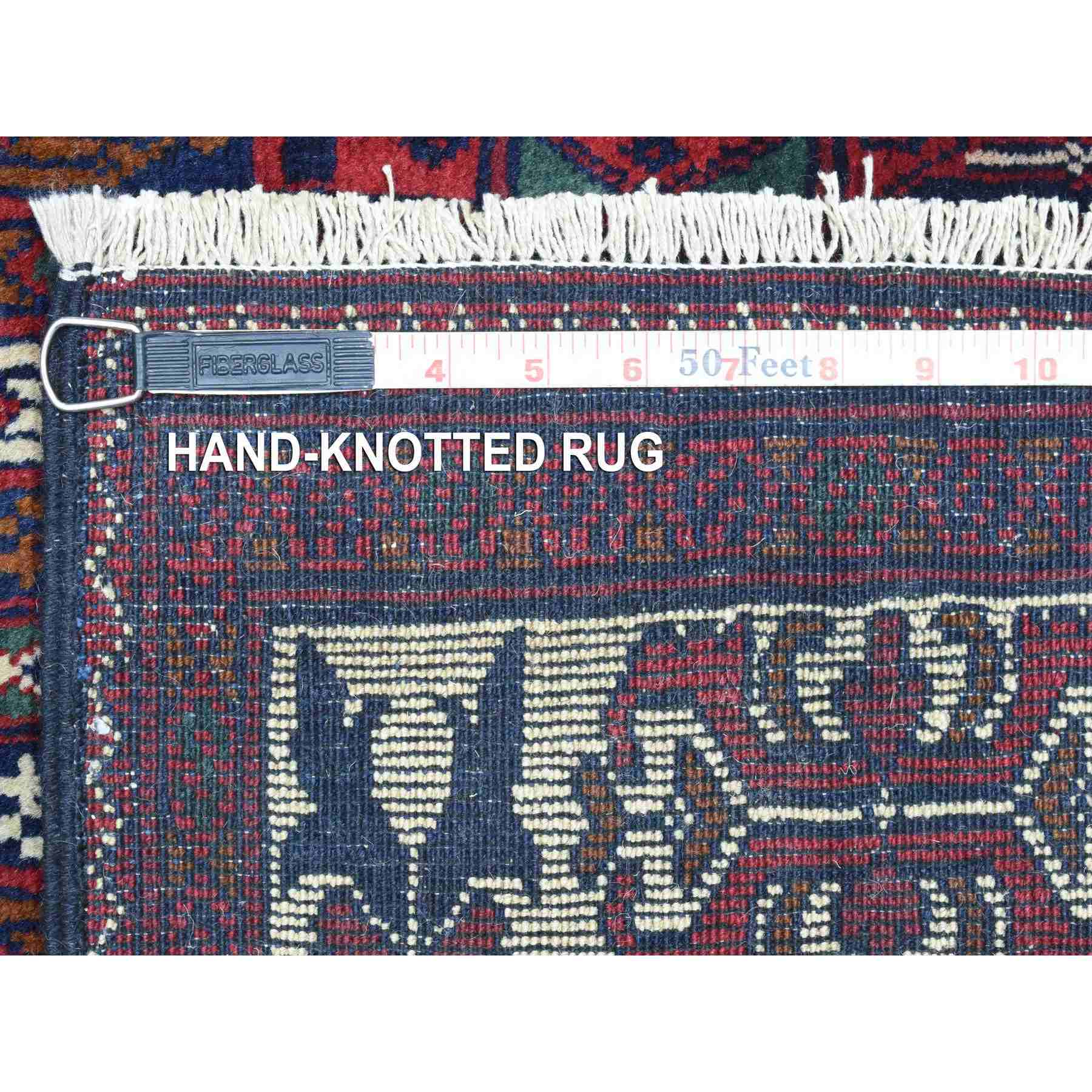 Tribal-Geometric-Hand-Knotted-Rug-361700