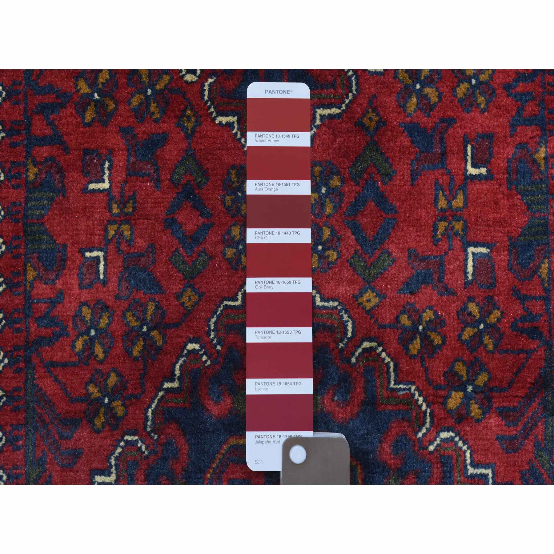 Tribal-Geometric-Hand-Knotted-Rug-361705