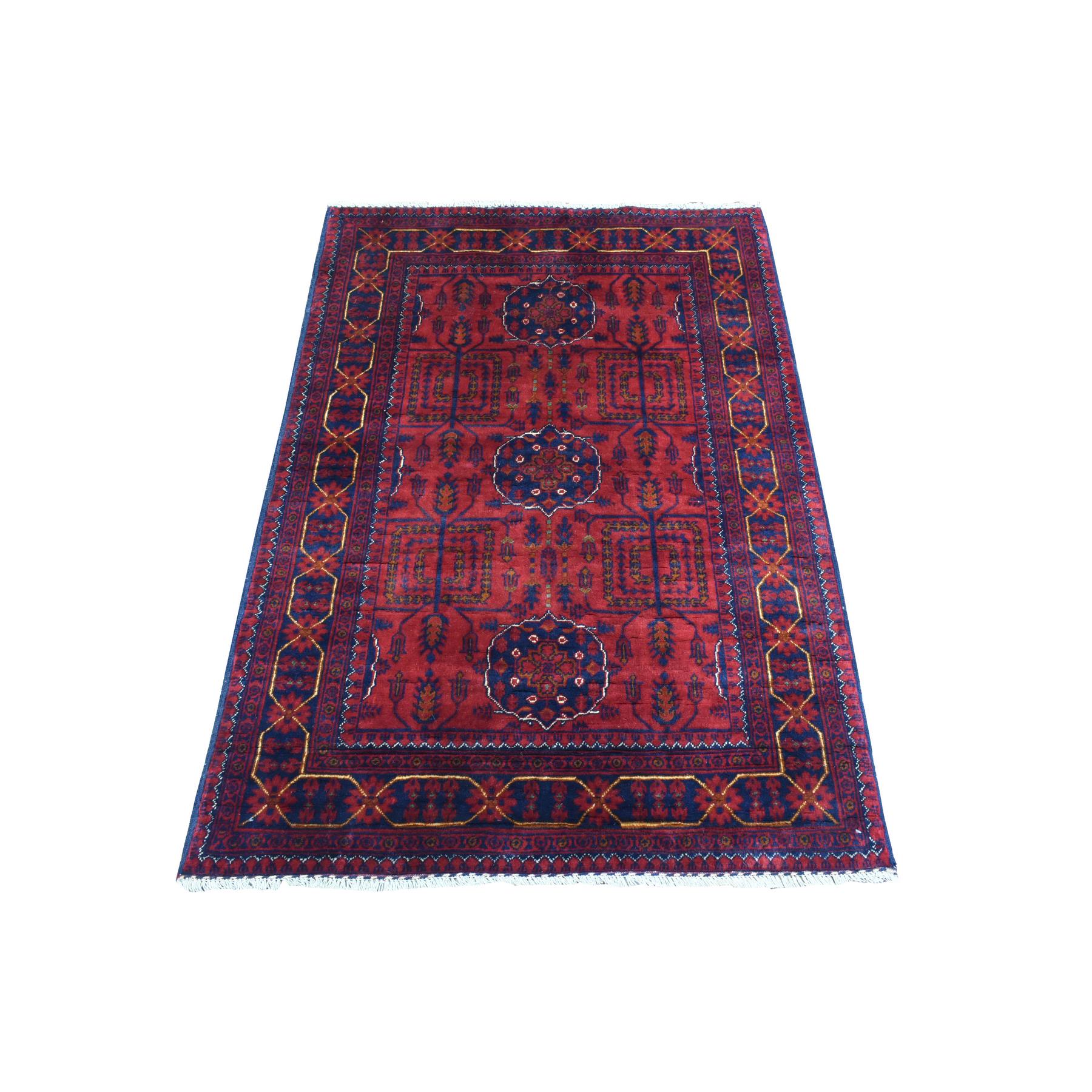 Tribal-Geometric-Hand-Knotted-Rug-362405
