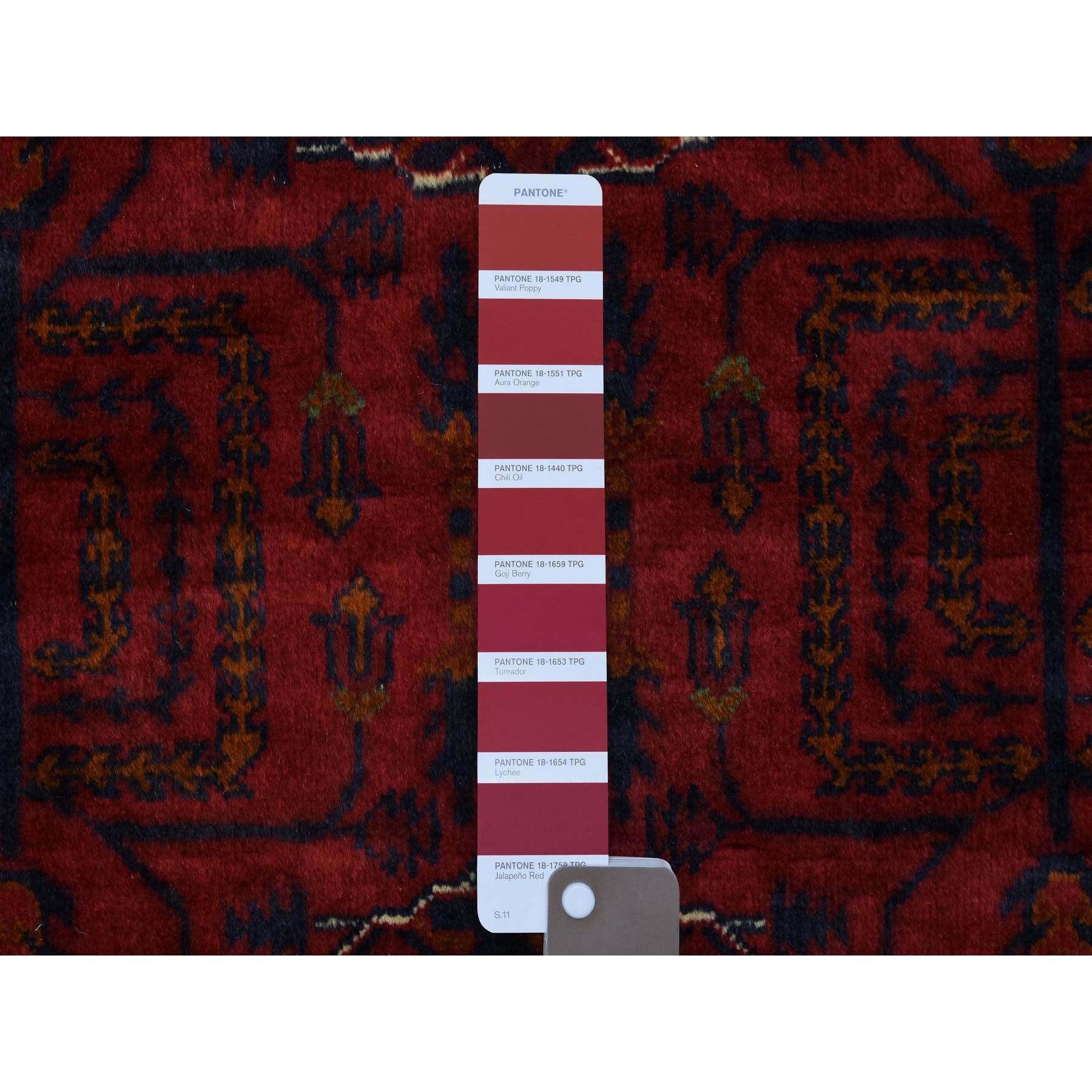 Tribal-Geometric-Hand-Knotted-Rug-362405