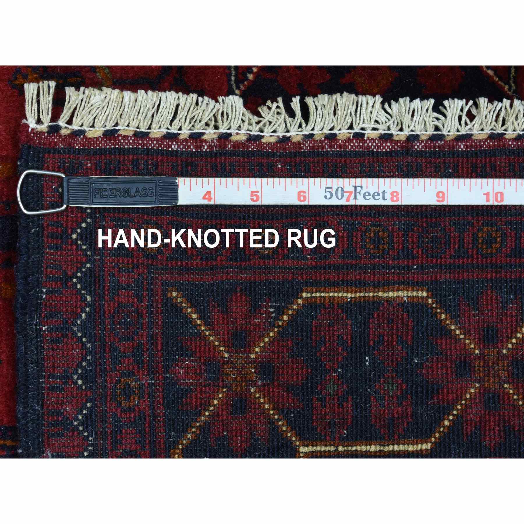 Tribal-Geometric-Hand-Knotted-Rug-362405