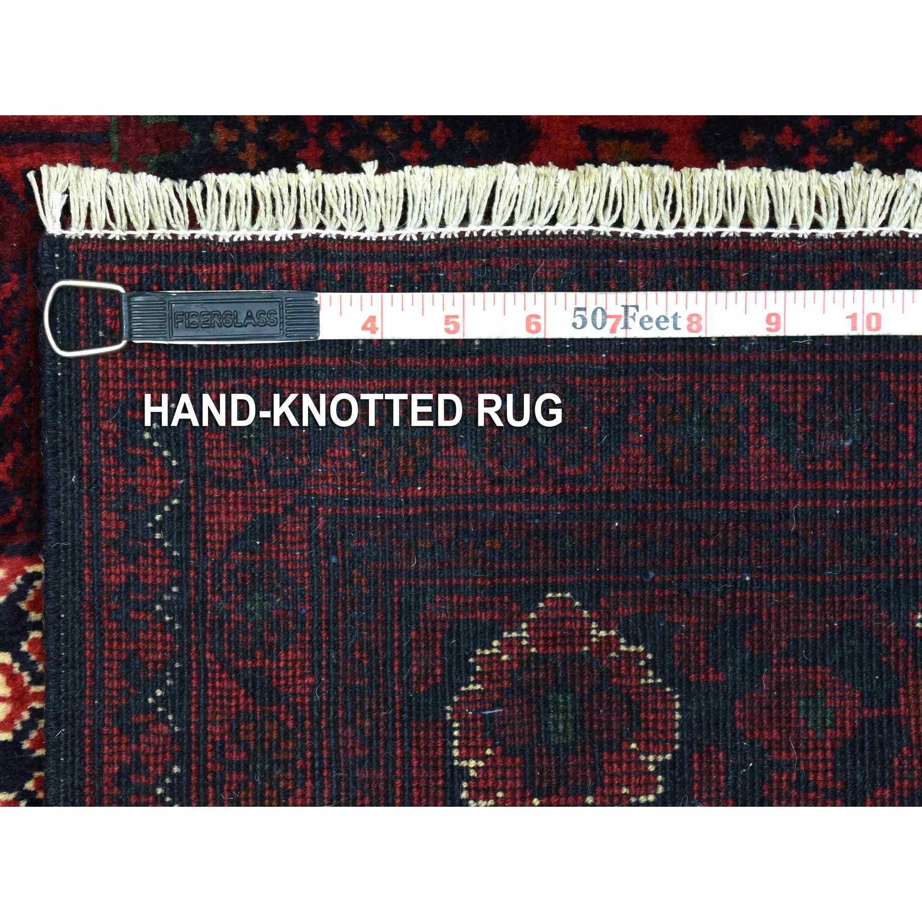 Tribal-Geometric-Hand-Knotted-Rug-362465