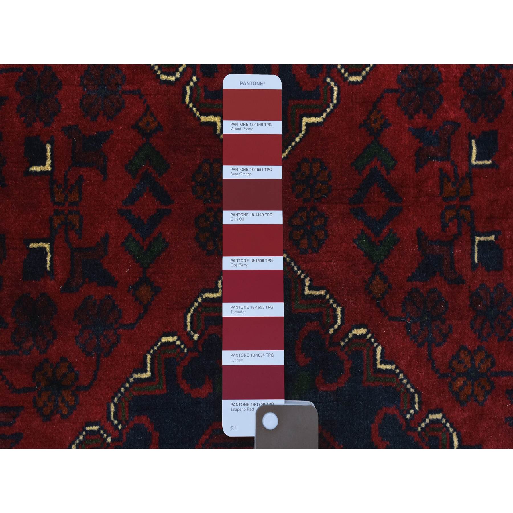 Tribal-Geometric-Hand-Knotted-Rug-362495