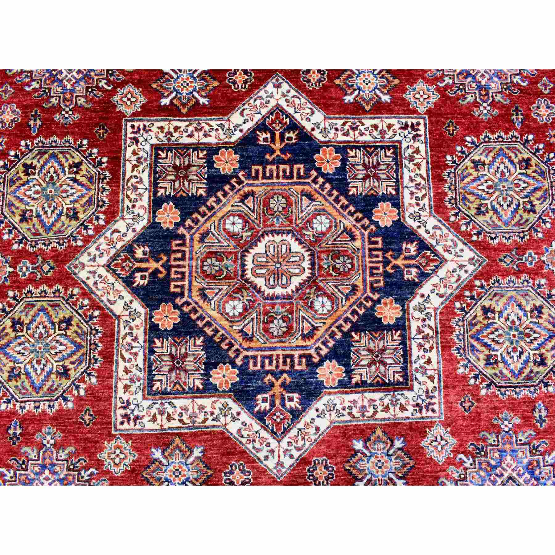 Kazak-Hand-Knotted-Rug-362745
