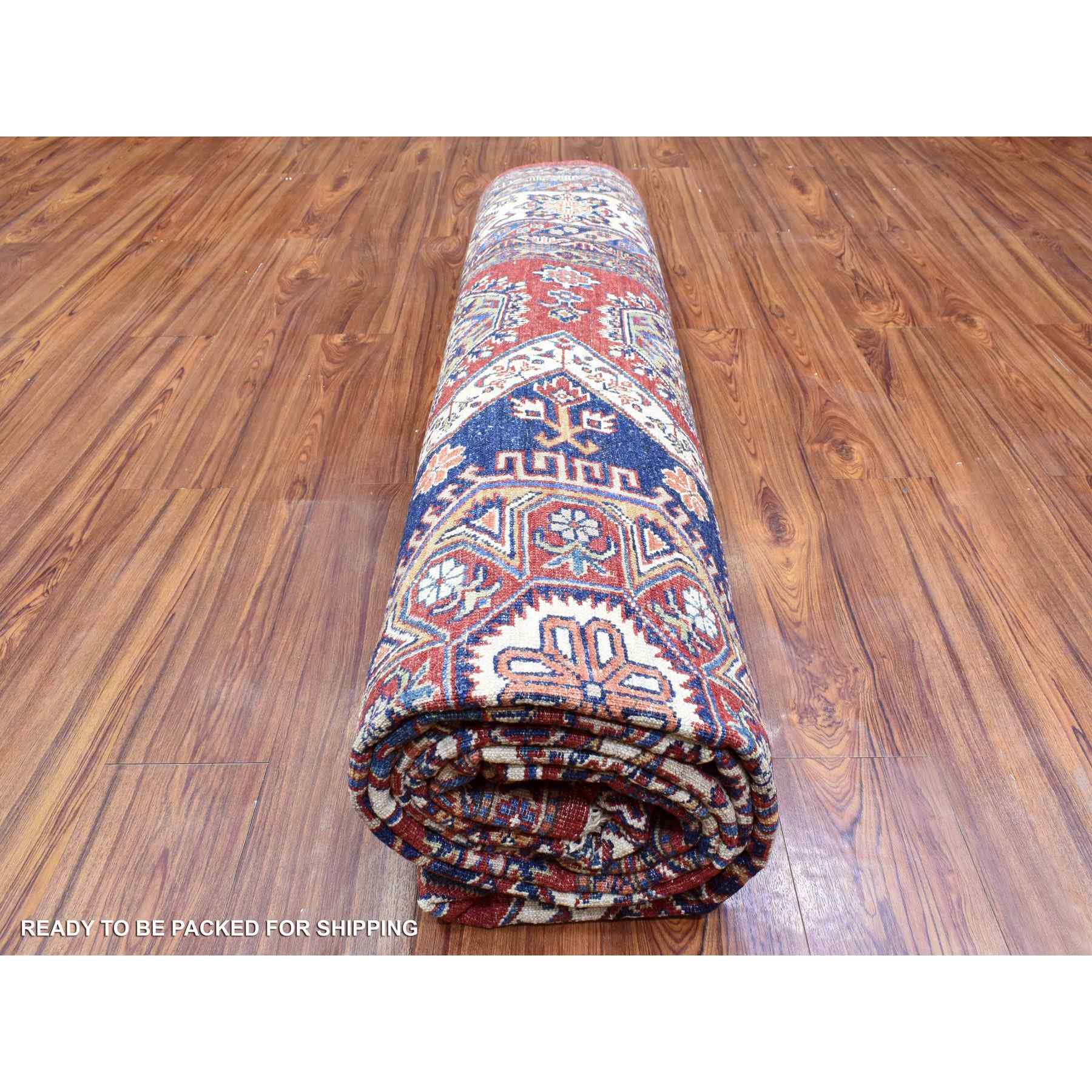 Kazak-Hand-Knotted-Rug-362745