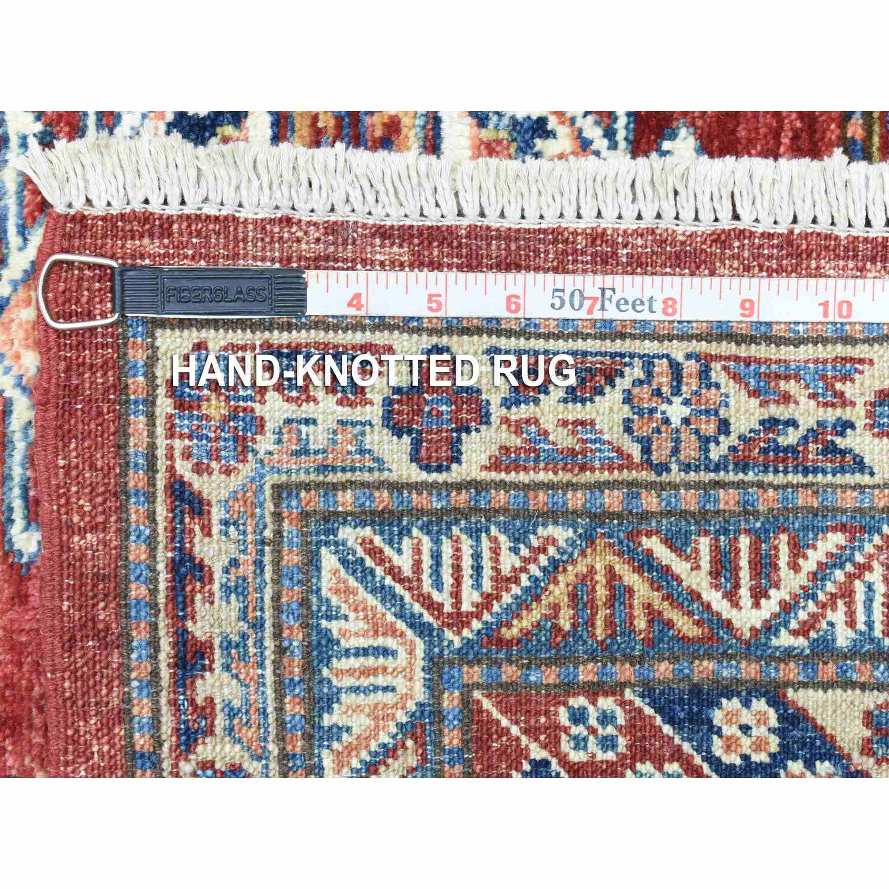 Kazak-Hand-Knotted-Rug-362745