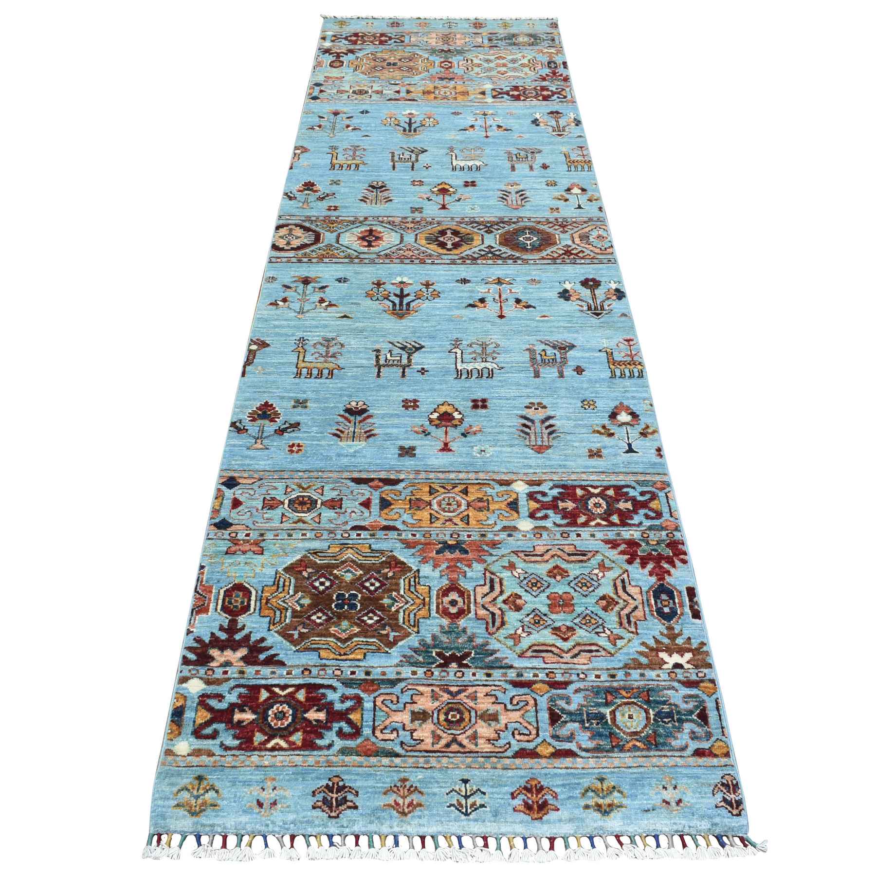 Kazak-Hand-Knotted-Rug-364265