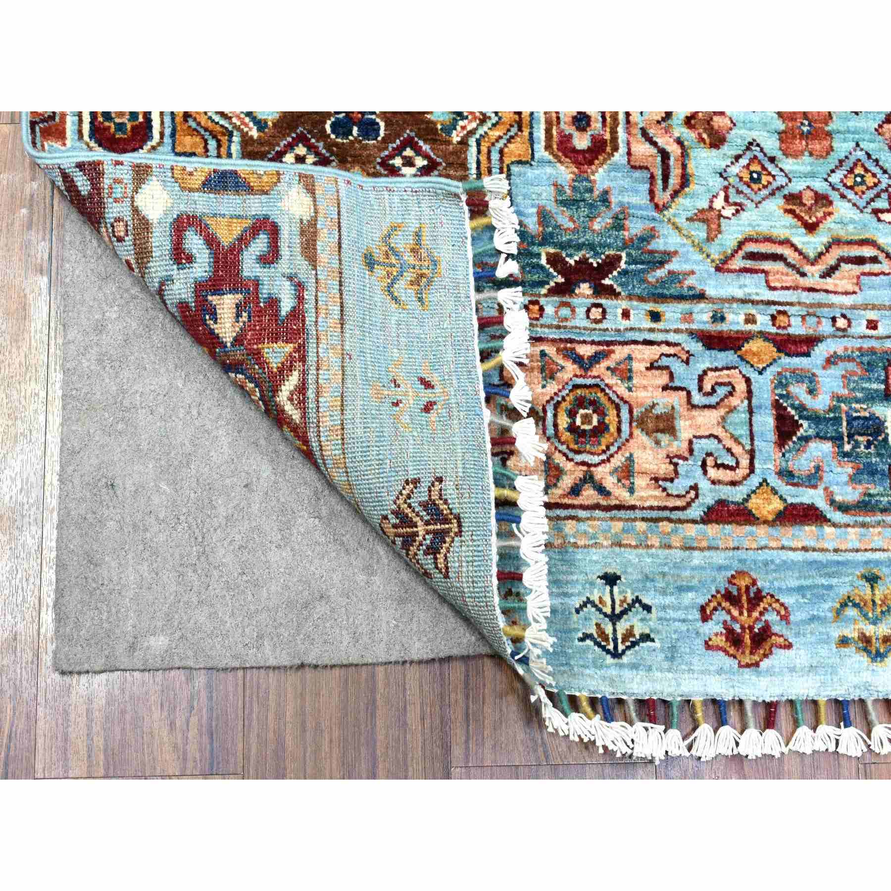 Kazak-Hand-Knotted-Rug-364265