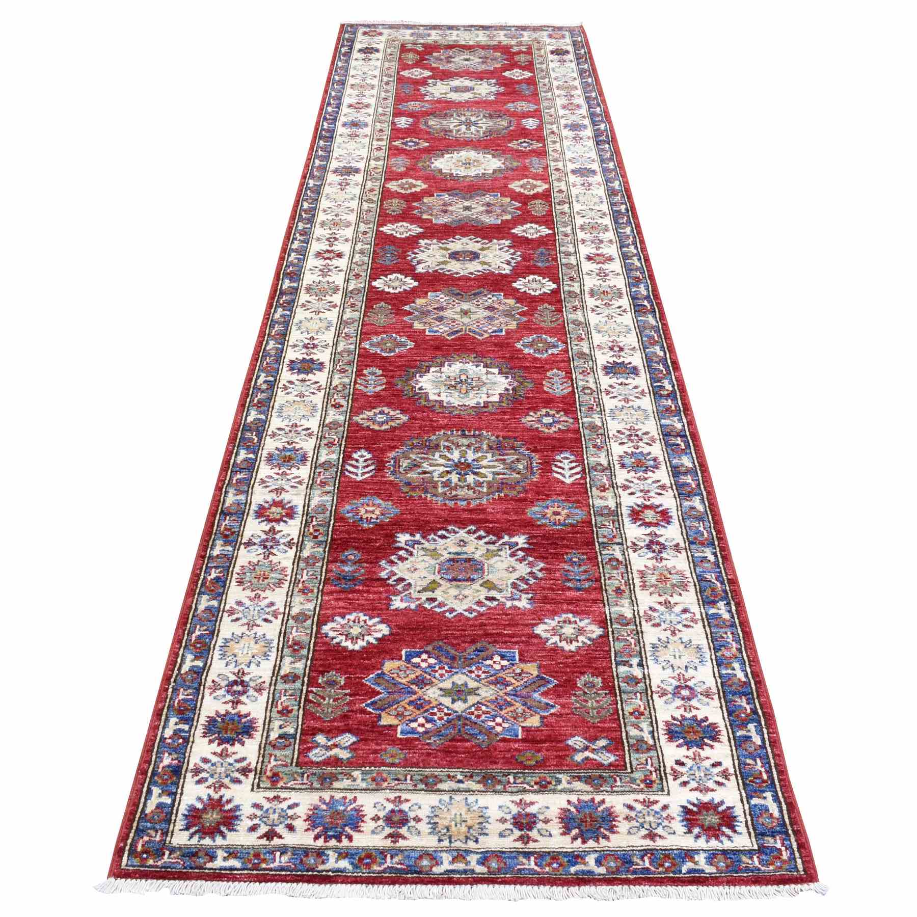 Kazak-Hand-Knotted-Rug-364550