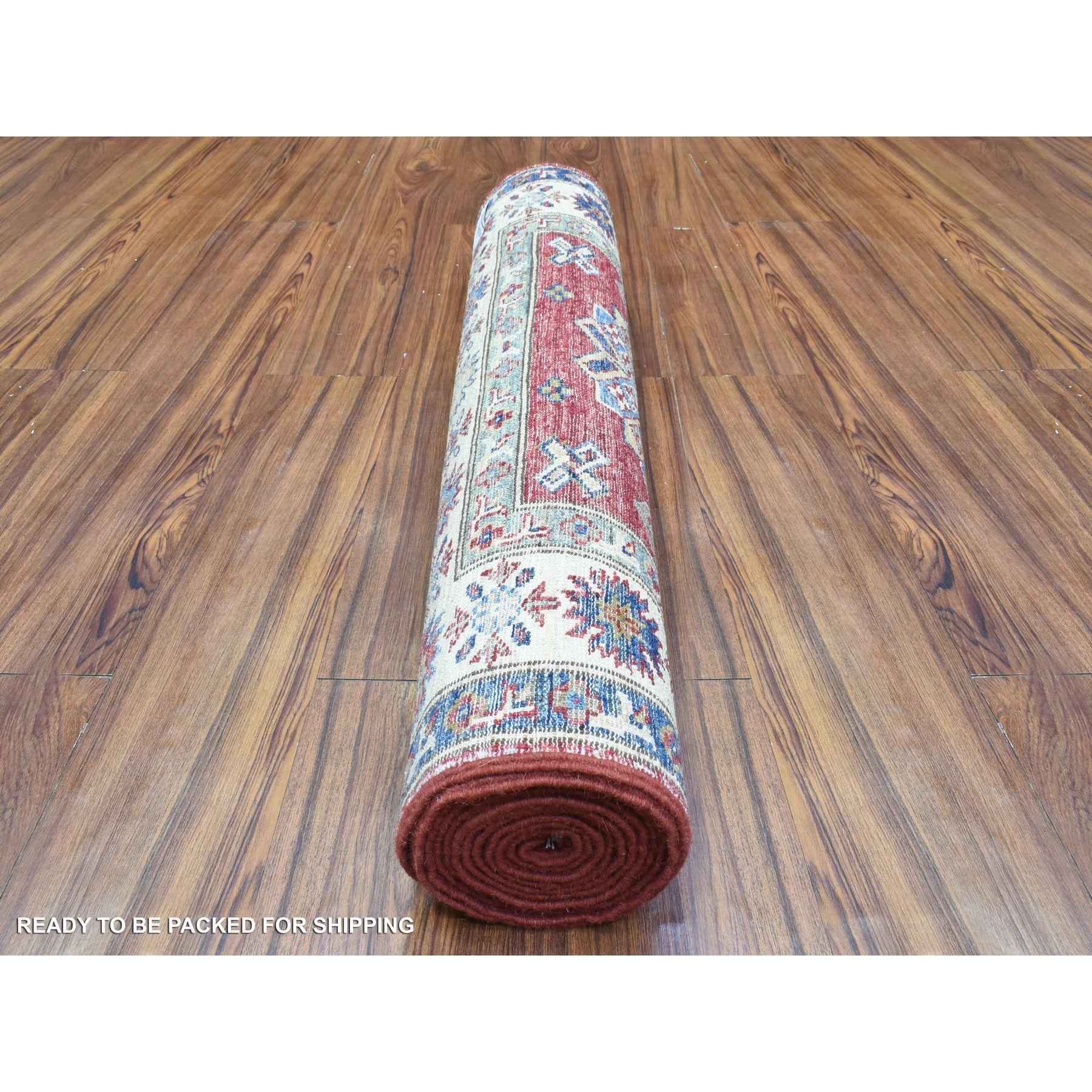 Kazak-Hand-Knotted-Rug-364550