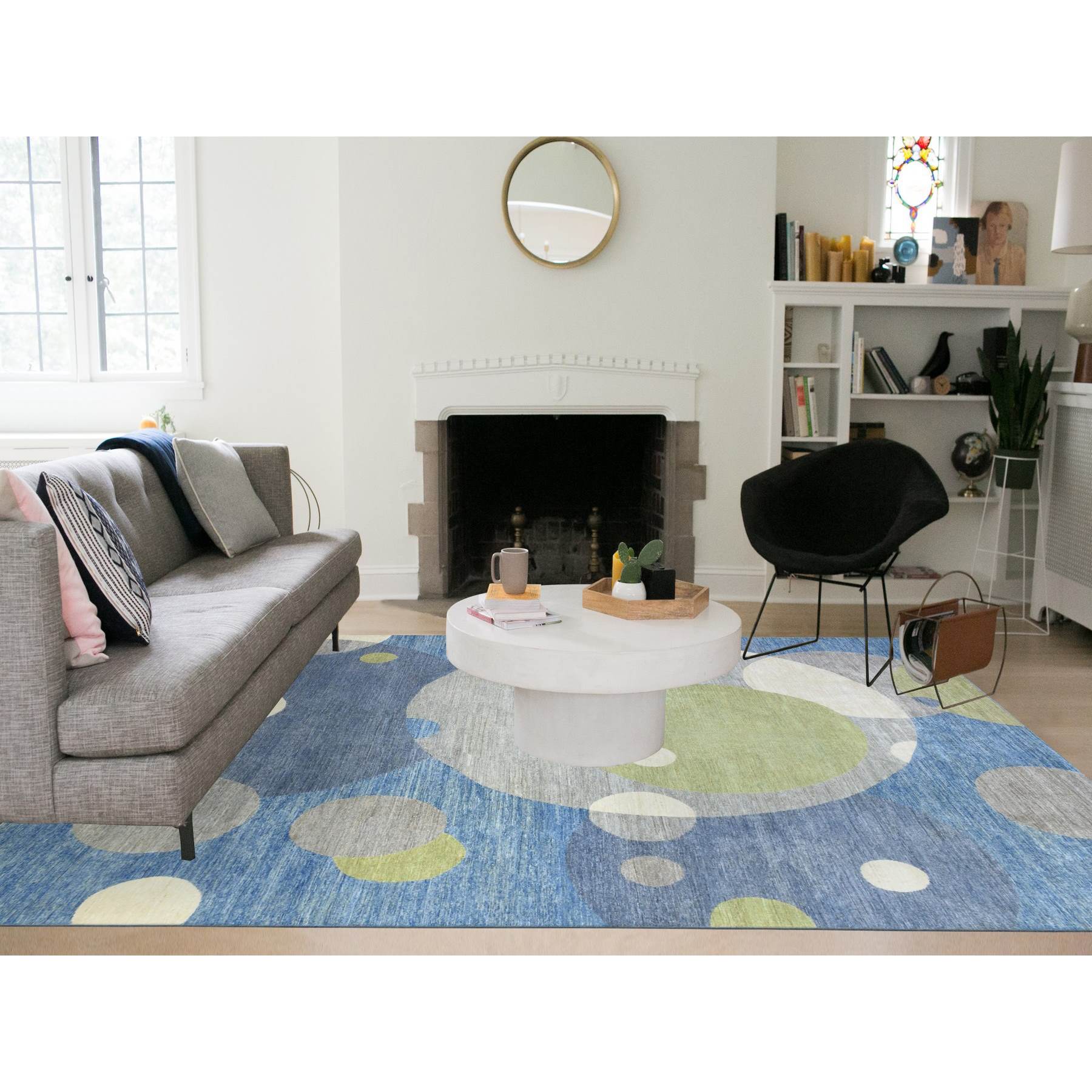 Modern-and-Contemporary-Hand-Knotted-Rug-364415