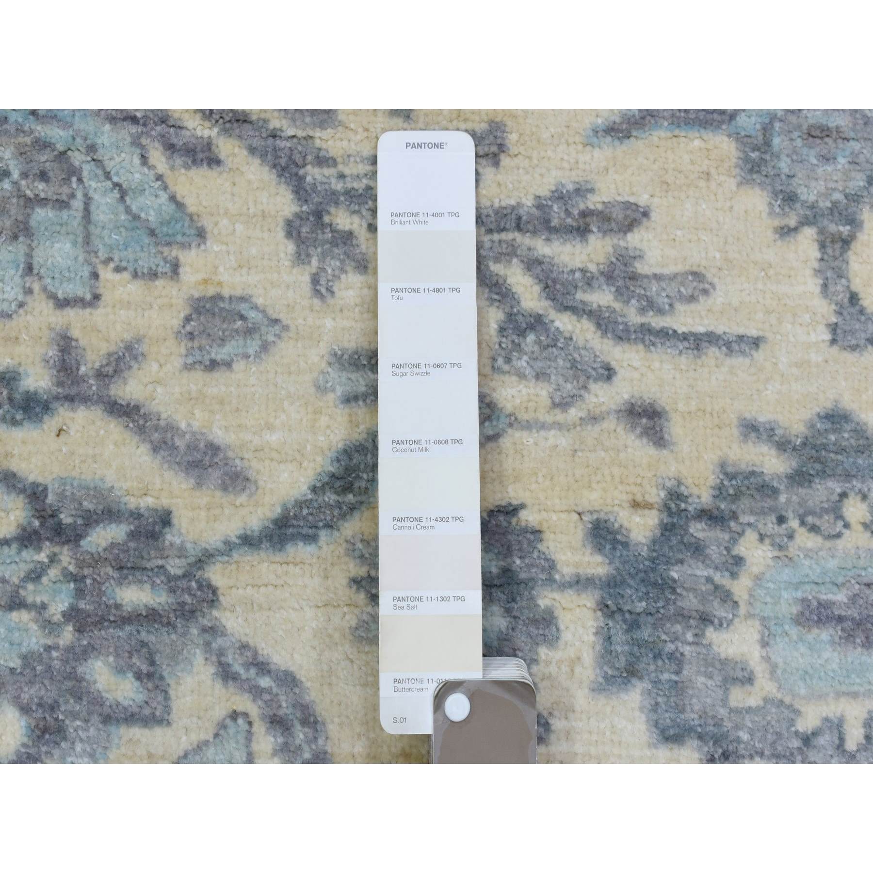 Oushak-And-Peshawar-Hand-Knotted-Rug-362680