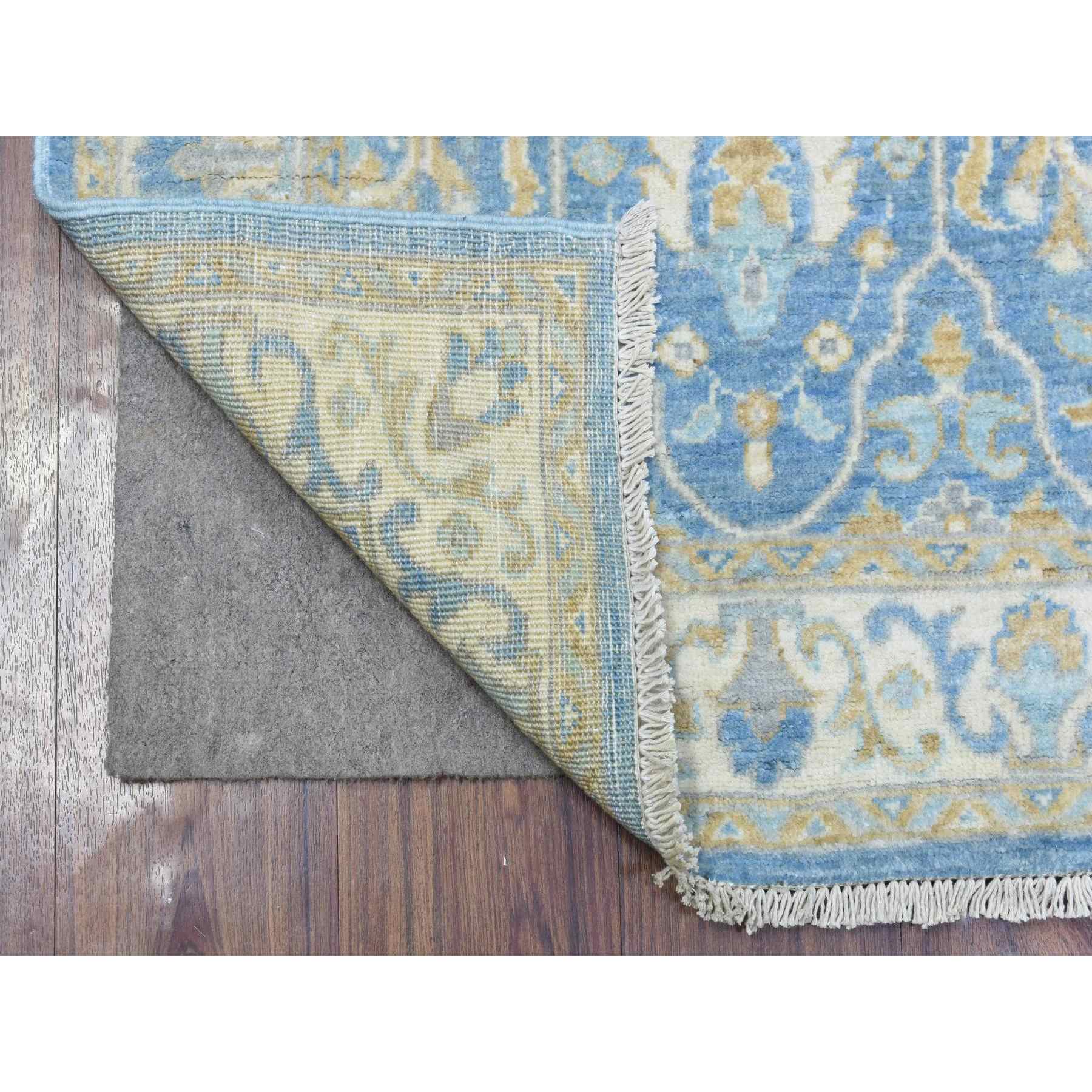 Oushak-And-Peshawar-Hand-Knotted-Rug-362690
