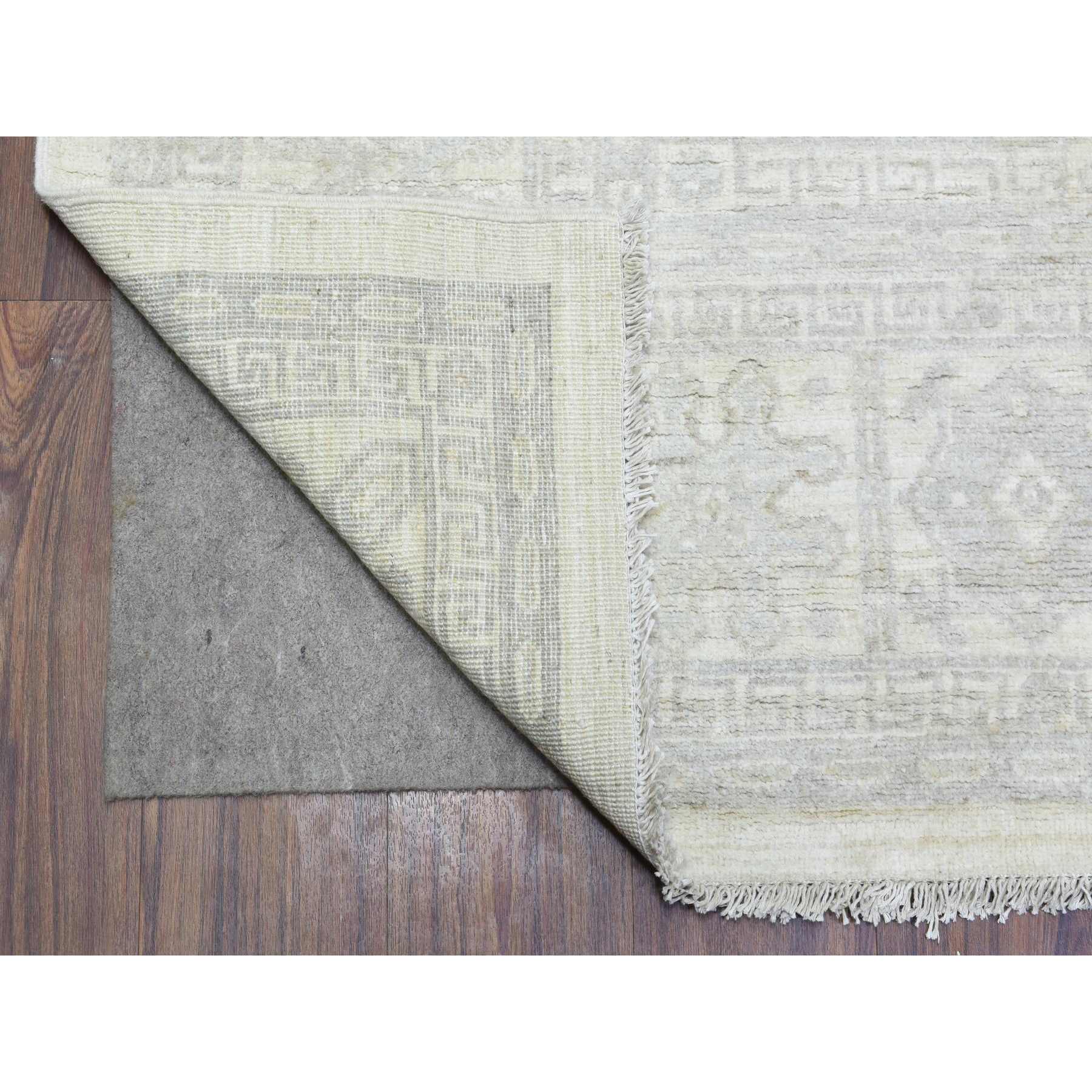Oushak-And-Peshawar-Hand-Knotted-Rug-362895
