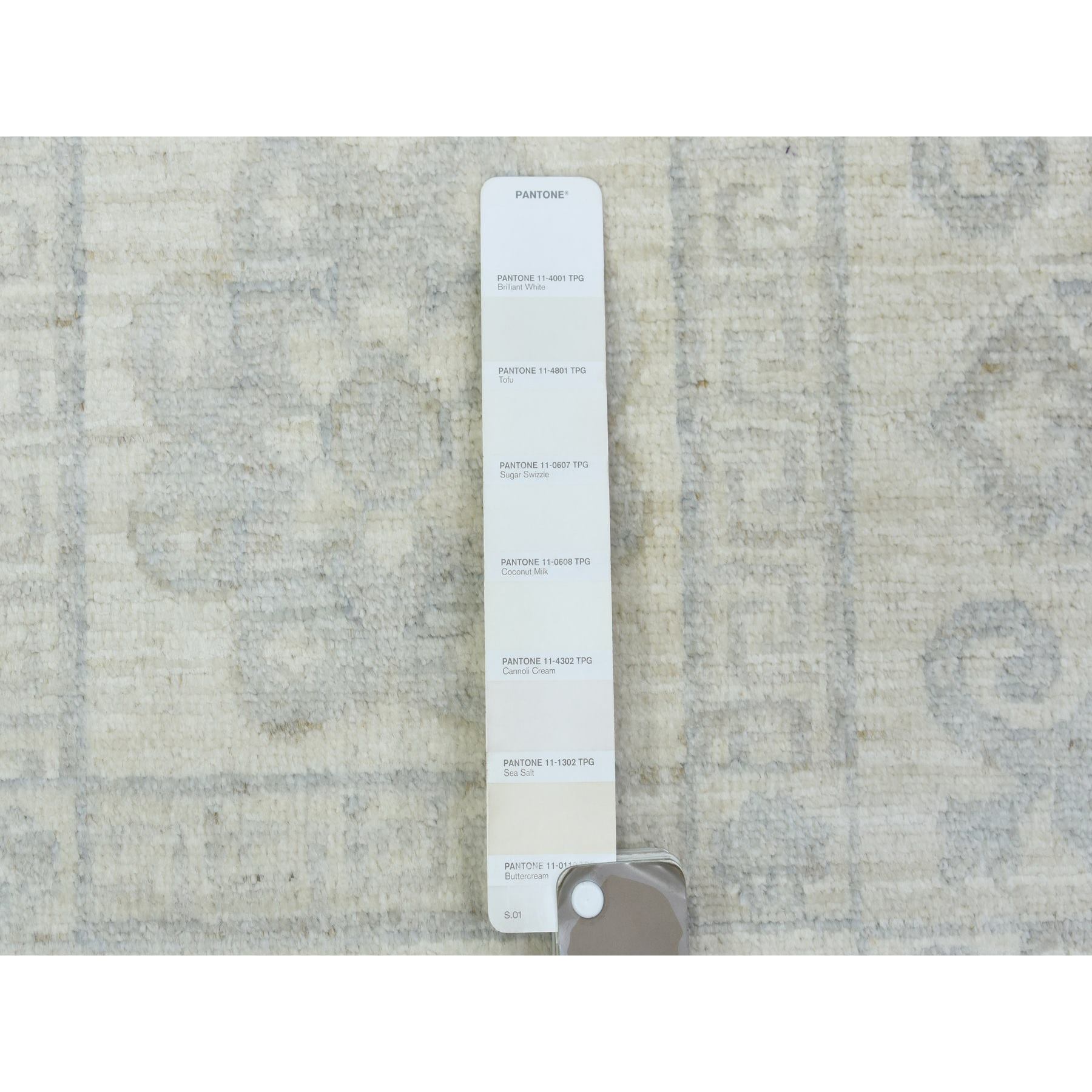 Oushak-And-Peshawar-Hand-Knotted-Rug-362895