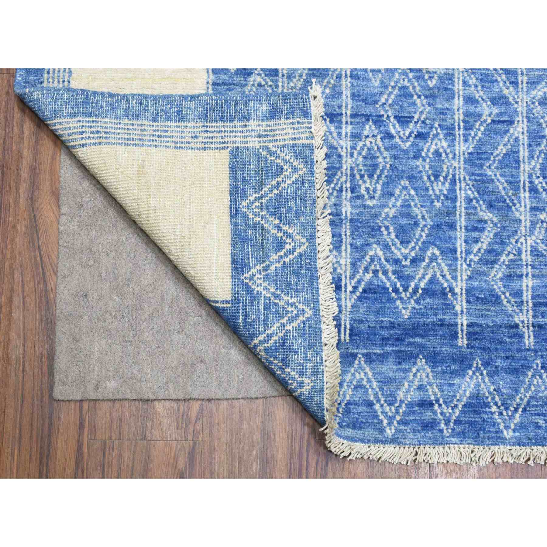 Oushak-And-Peshawar-Hand-Knotted-Rug-363355