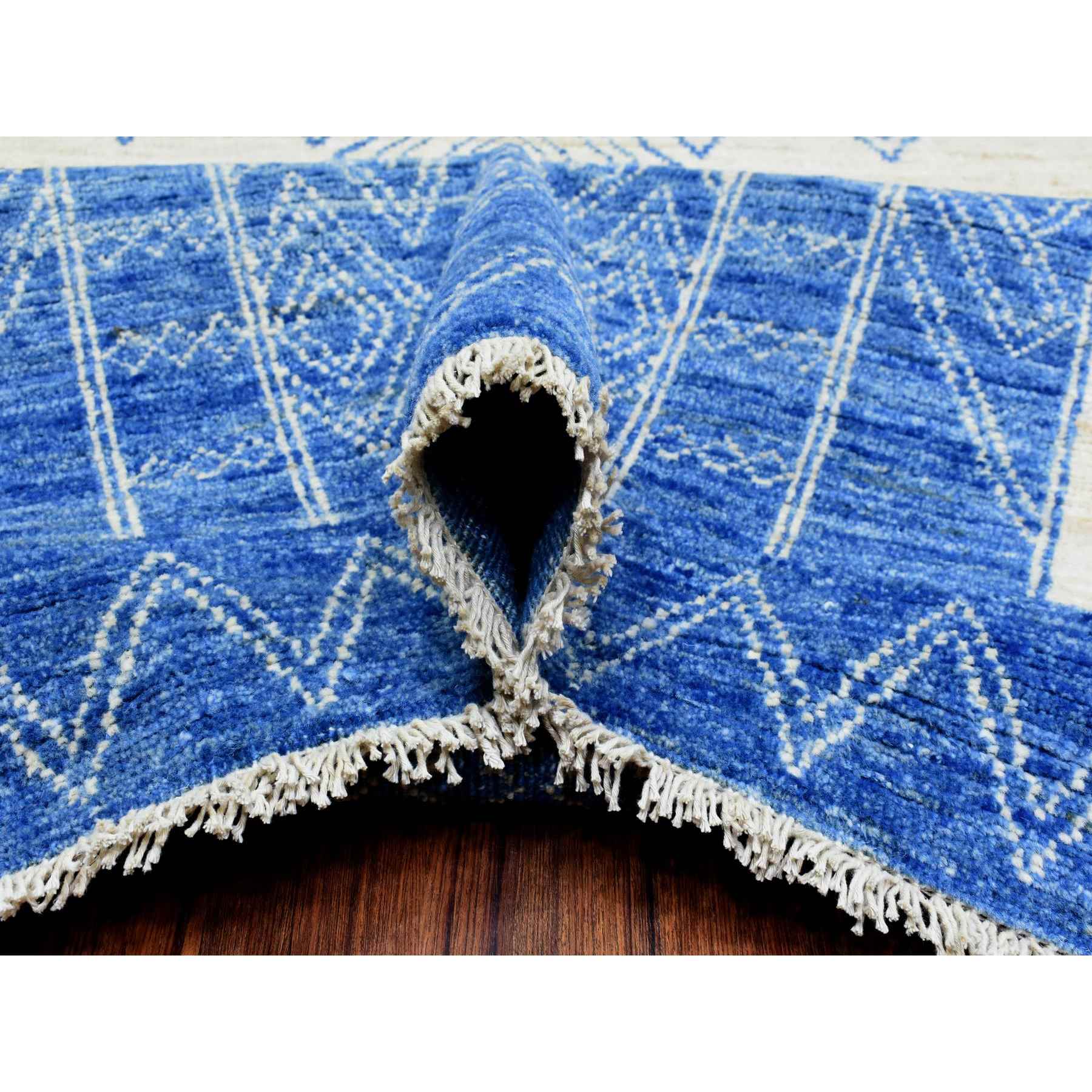 Oushak-And-Peshawar-Hand-Knotted-Rug-363355