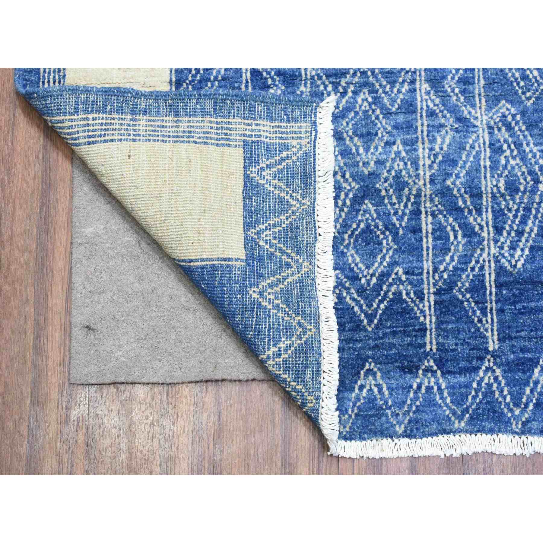Oushak-And-Peshawar-Hand-Knotted-Rug-363600