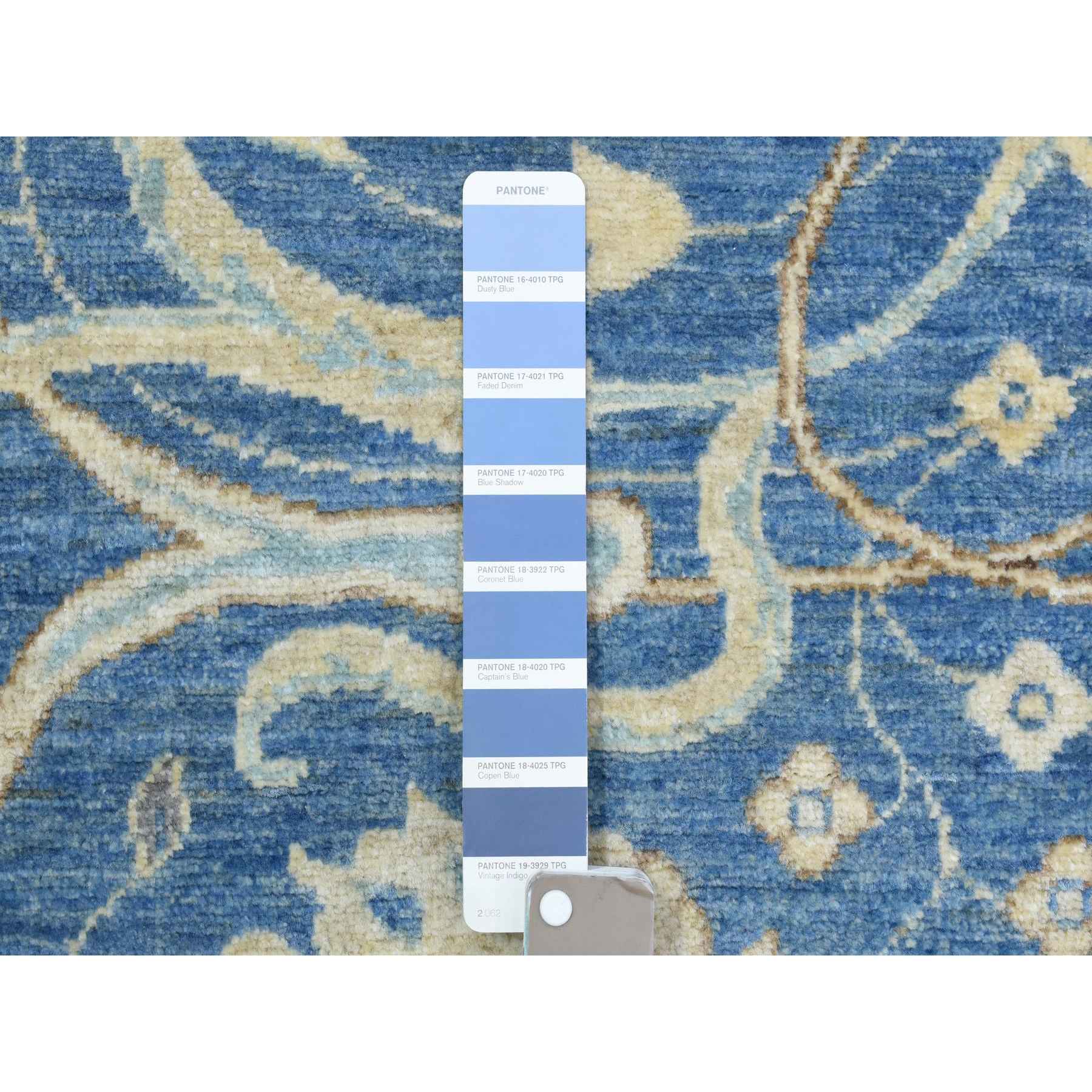 Oushak-And-Peshawar-Hand-Knotted-Rug-363615