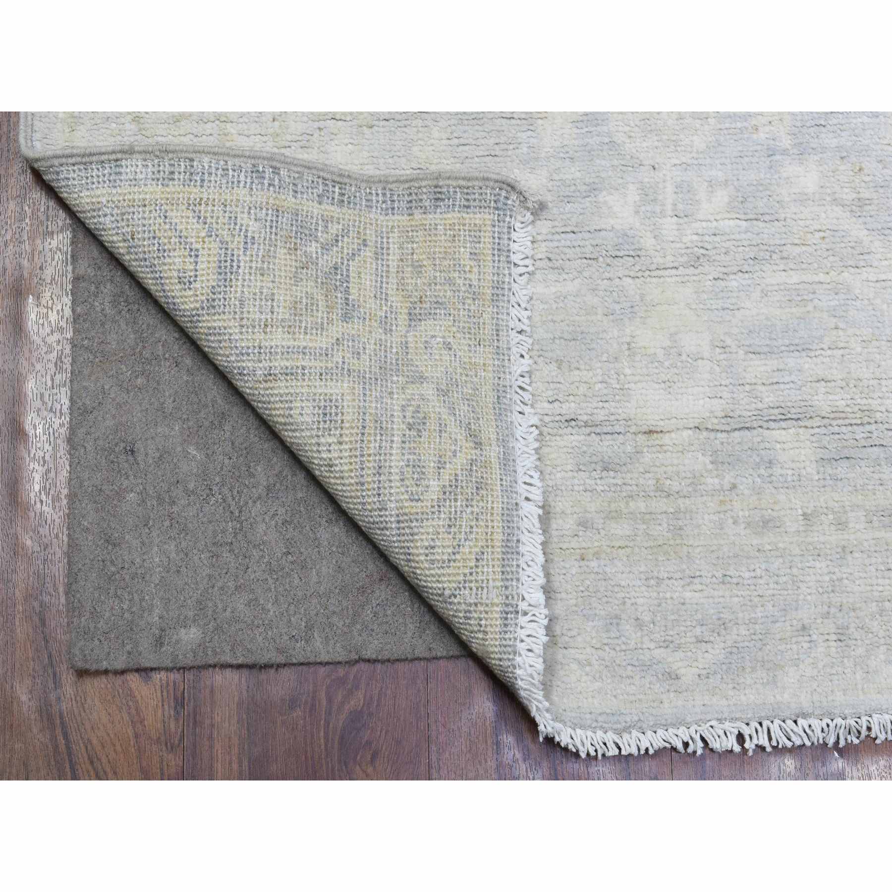 Oushak-And-Peshawar-Hand-Knotted-Rug-363805