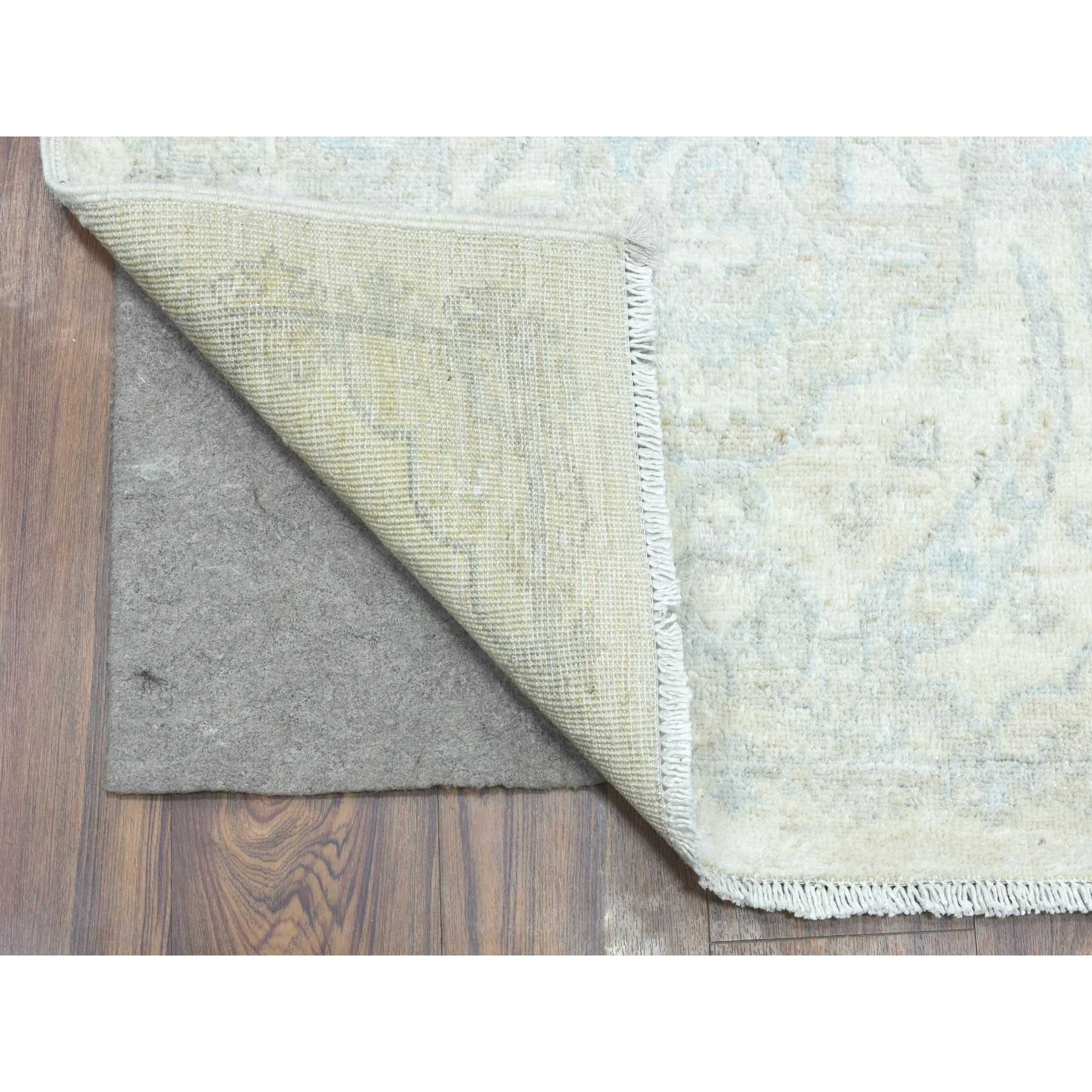 Oushak-And-Peshawar-Hand-Knotted-Rug-364005