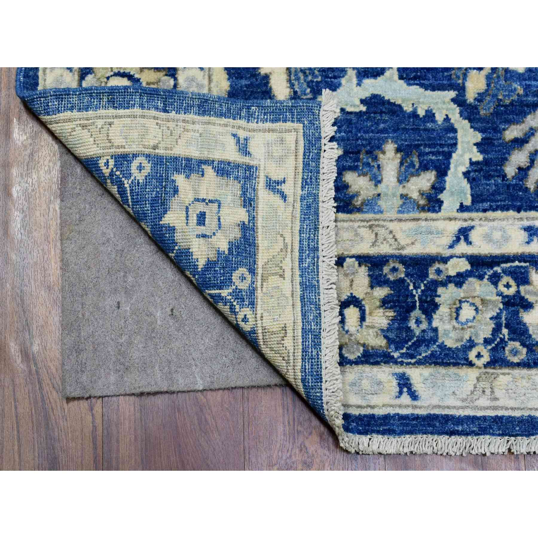 Oushak-And-Peshawar-Hand-Knotted-Rug-364135