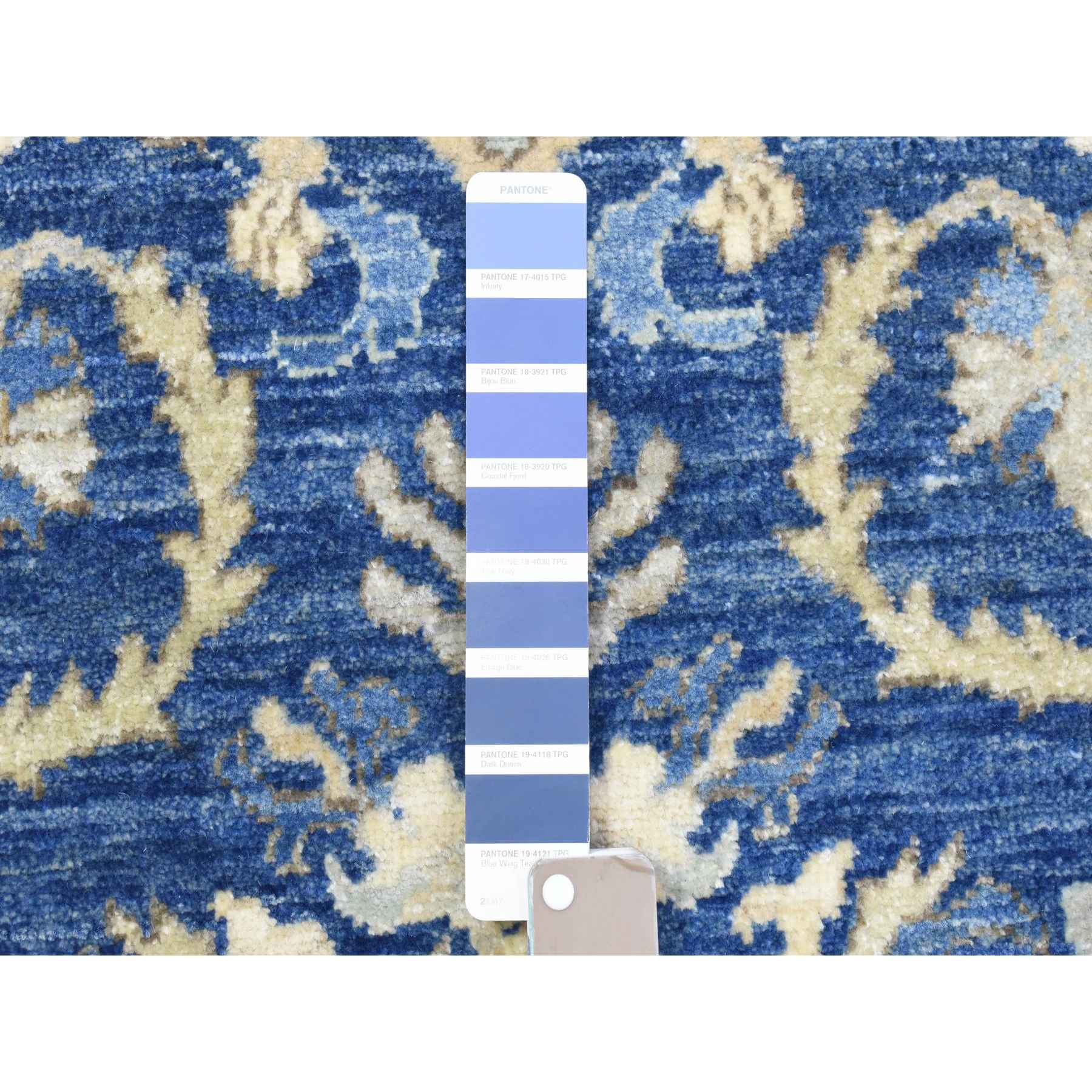 Oushak-And-Peshawar-Hand-Knotted-Rug-364135