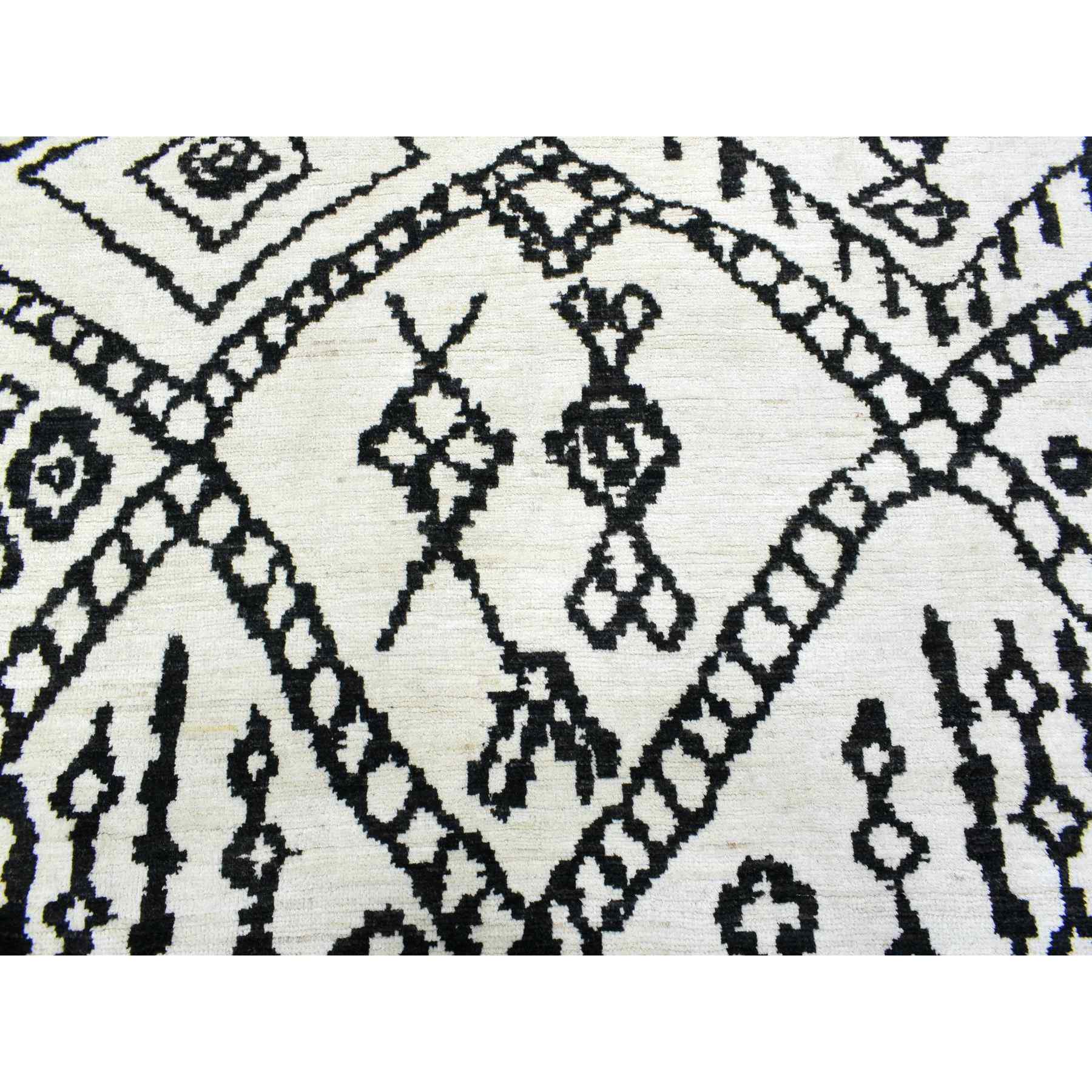 Tribal-Geometric-Hand-Knotted-Rug-363080