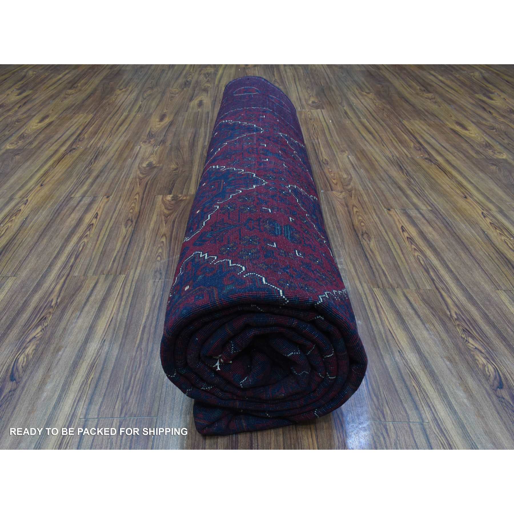 Tribal-Geometric-Hand-Knotted-Rug-363305