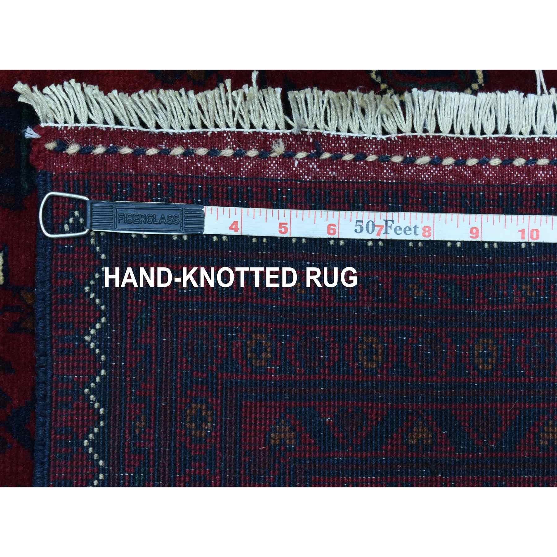 Tribal-Geometric-Hand-Knotted-Rug-363305