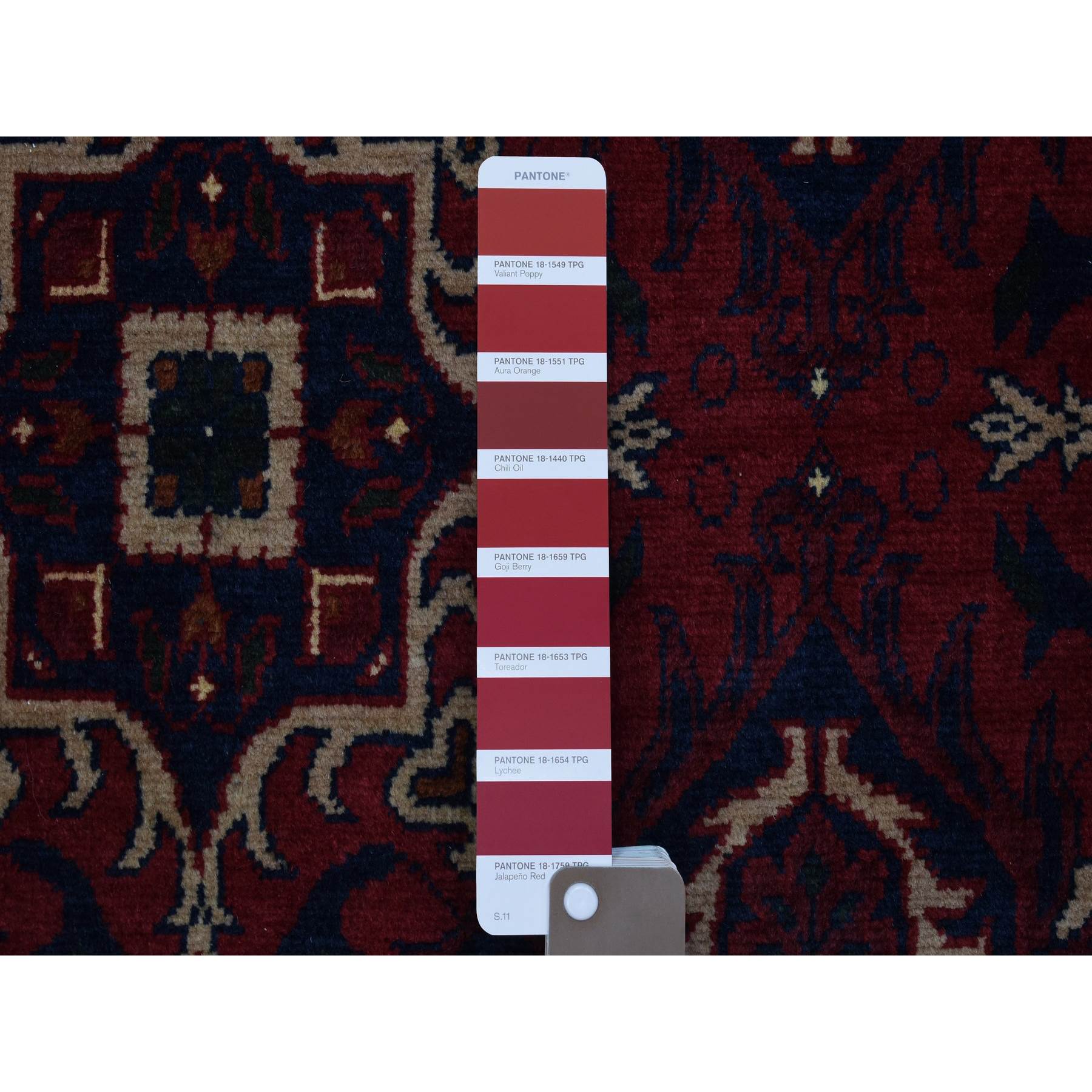 Tribal-Geometric-Hand-Knotted-Rug-363310