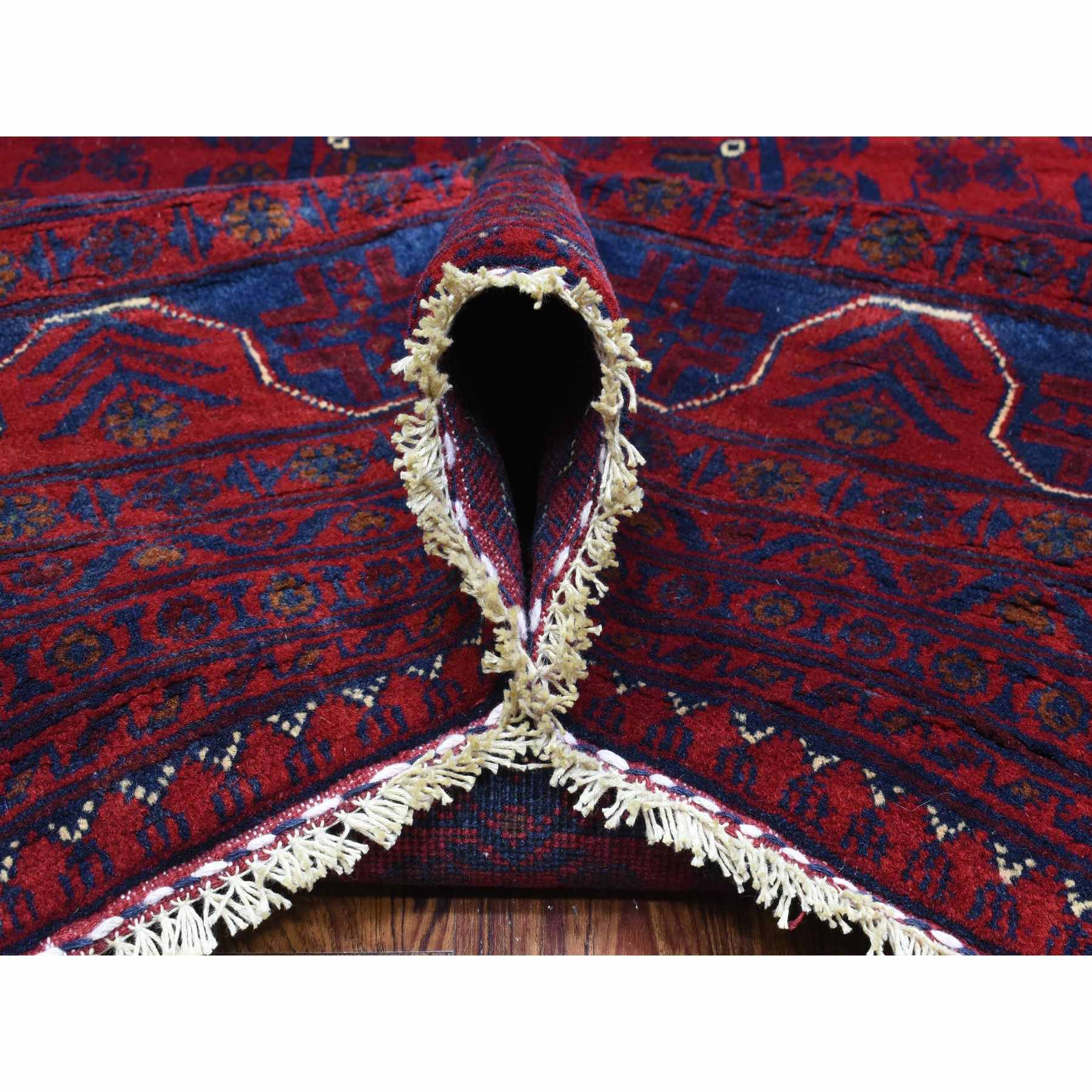 Tribal-Geometric-Hand-Knotted-Rug-363340