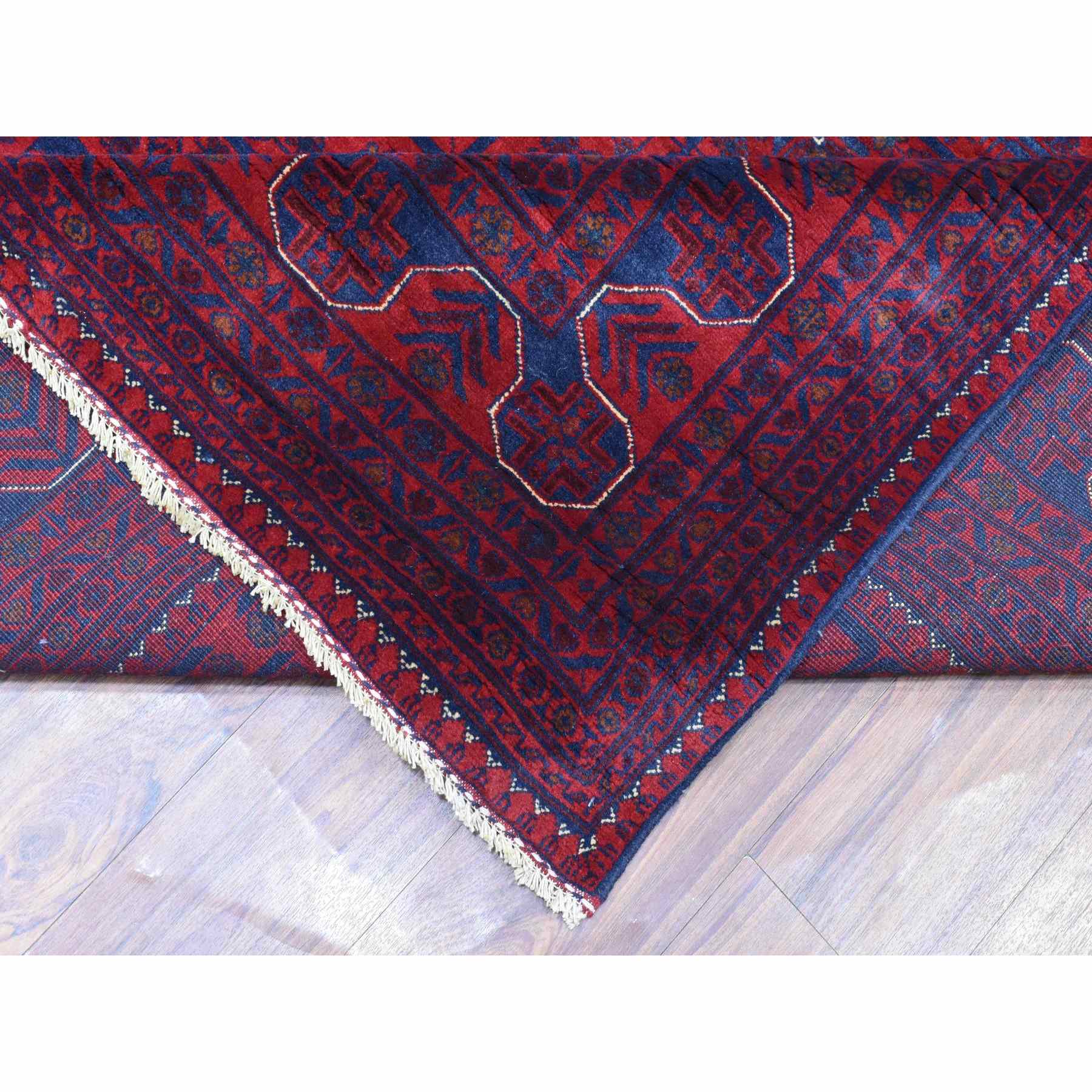 Tribal-Geometric-Hand-Knotted-Rug-363340