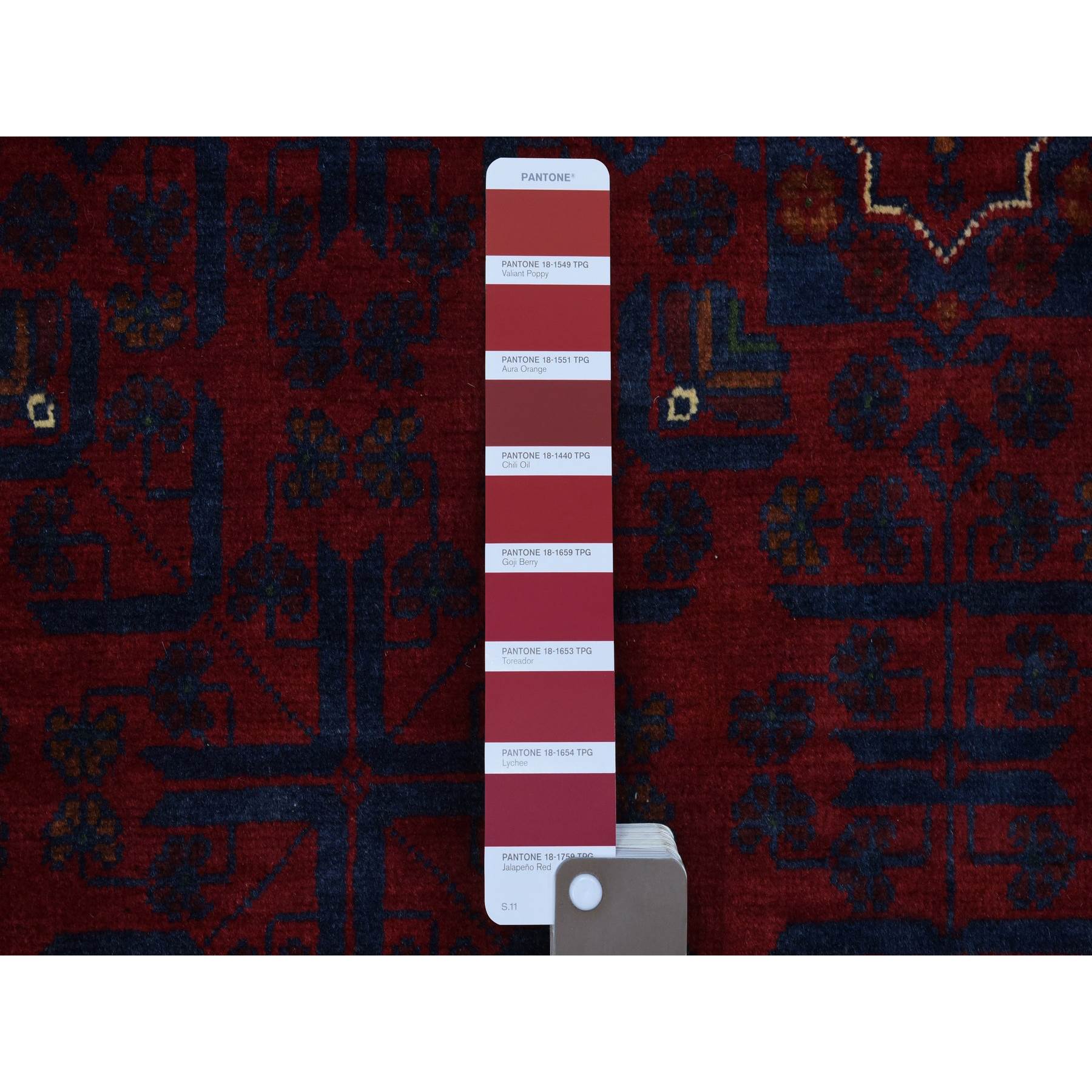Tribal-Geometric-Hand-Knotted-Rug-363340