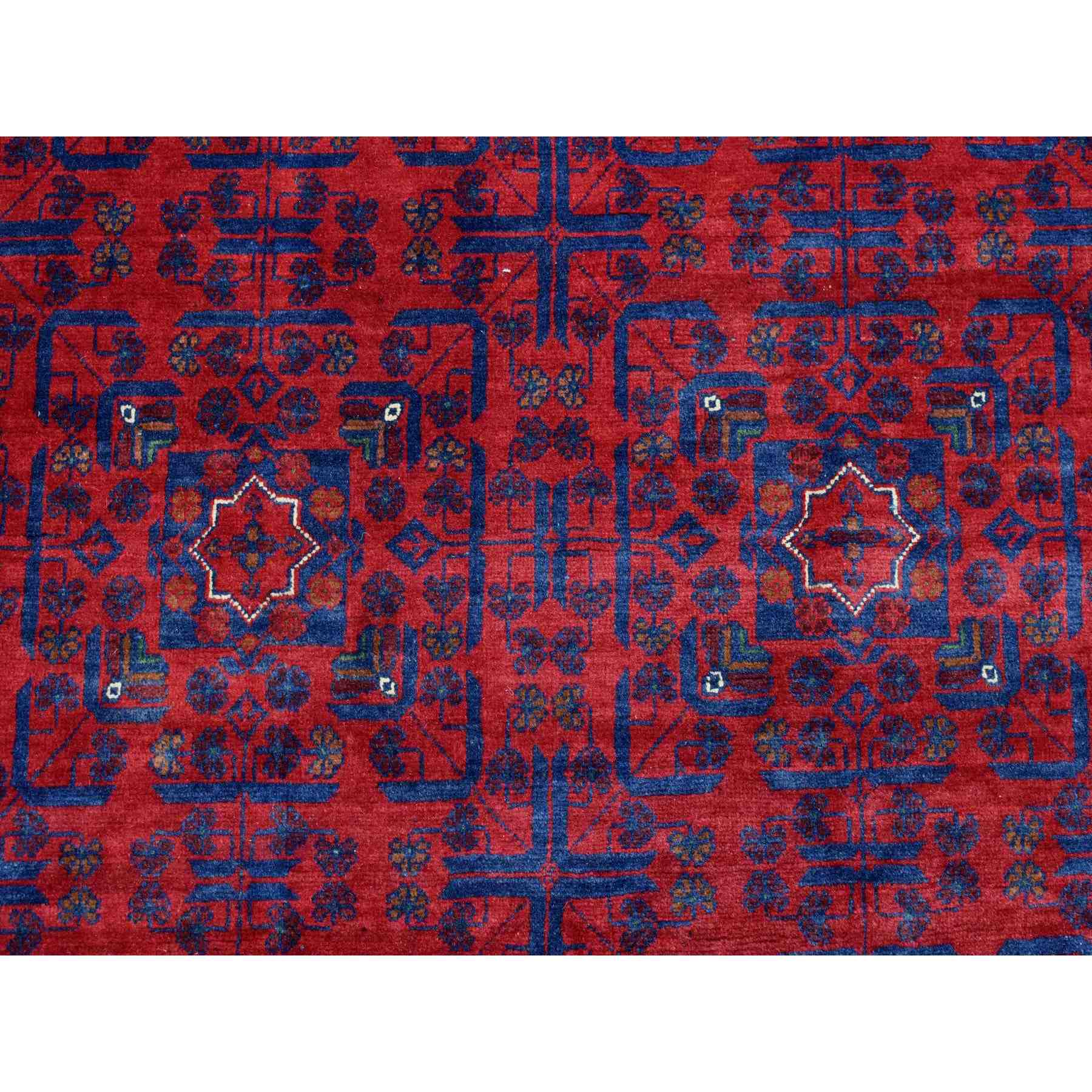 Tribal-Geometric-Hand-Knotted-Rug-363340
