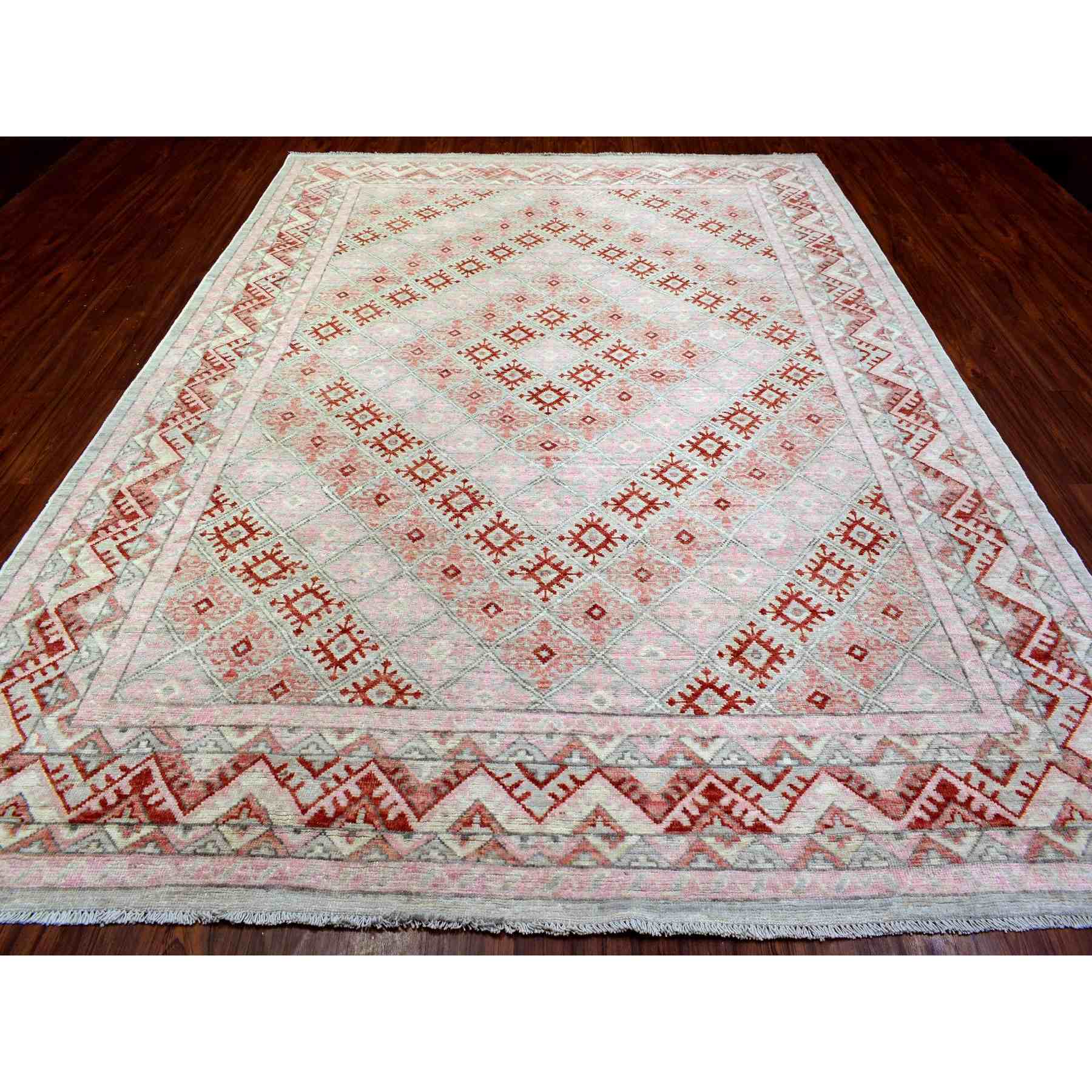 Tribal-Geometric-Hand-Knotted-Rug-363495