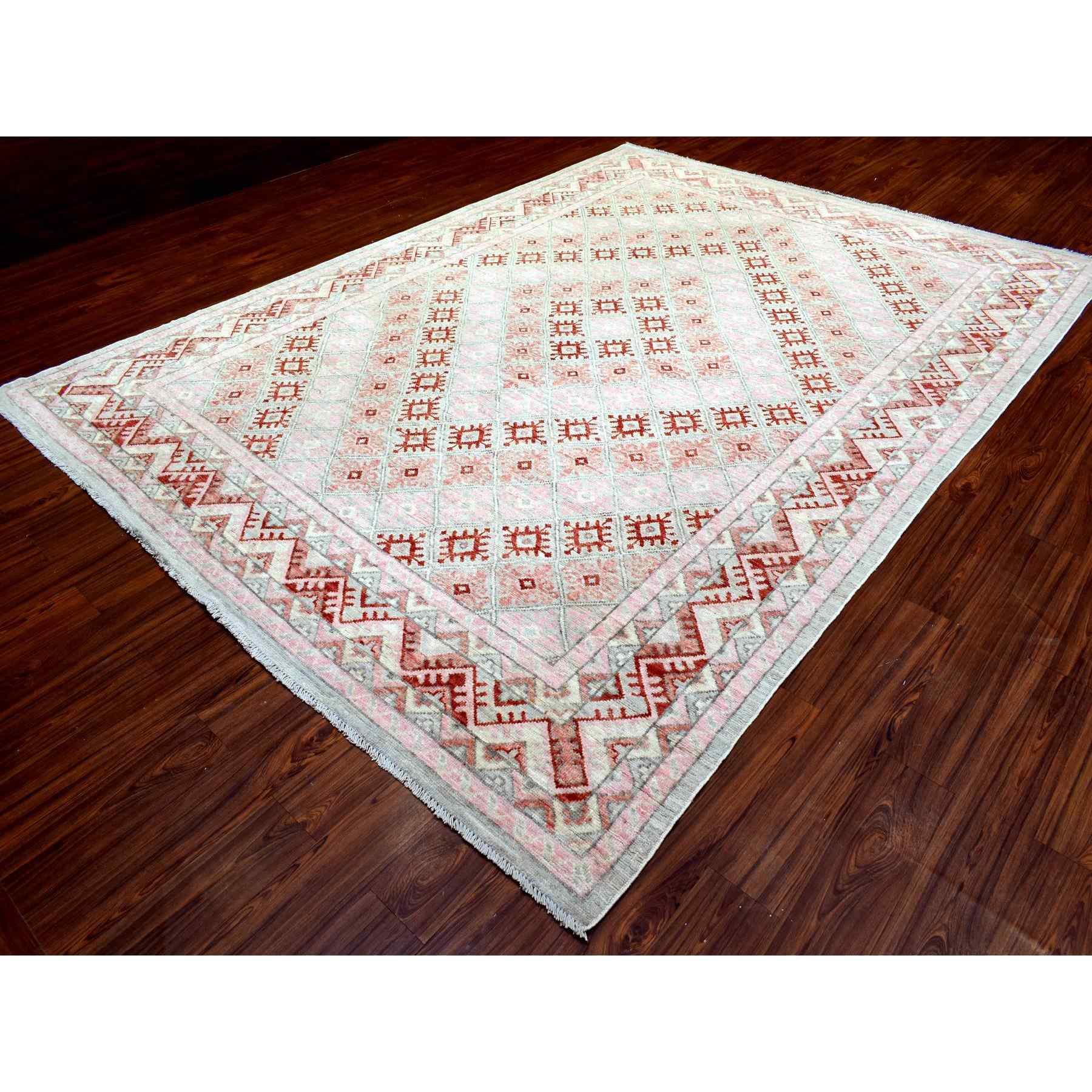 Tribal-Geometric-Hand-Knotted-Rug-363495