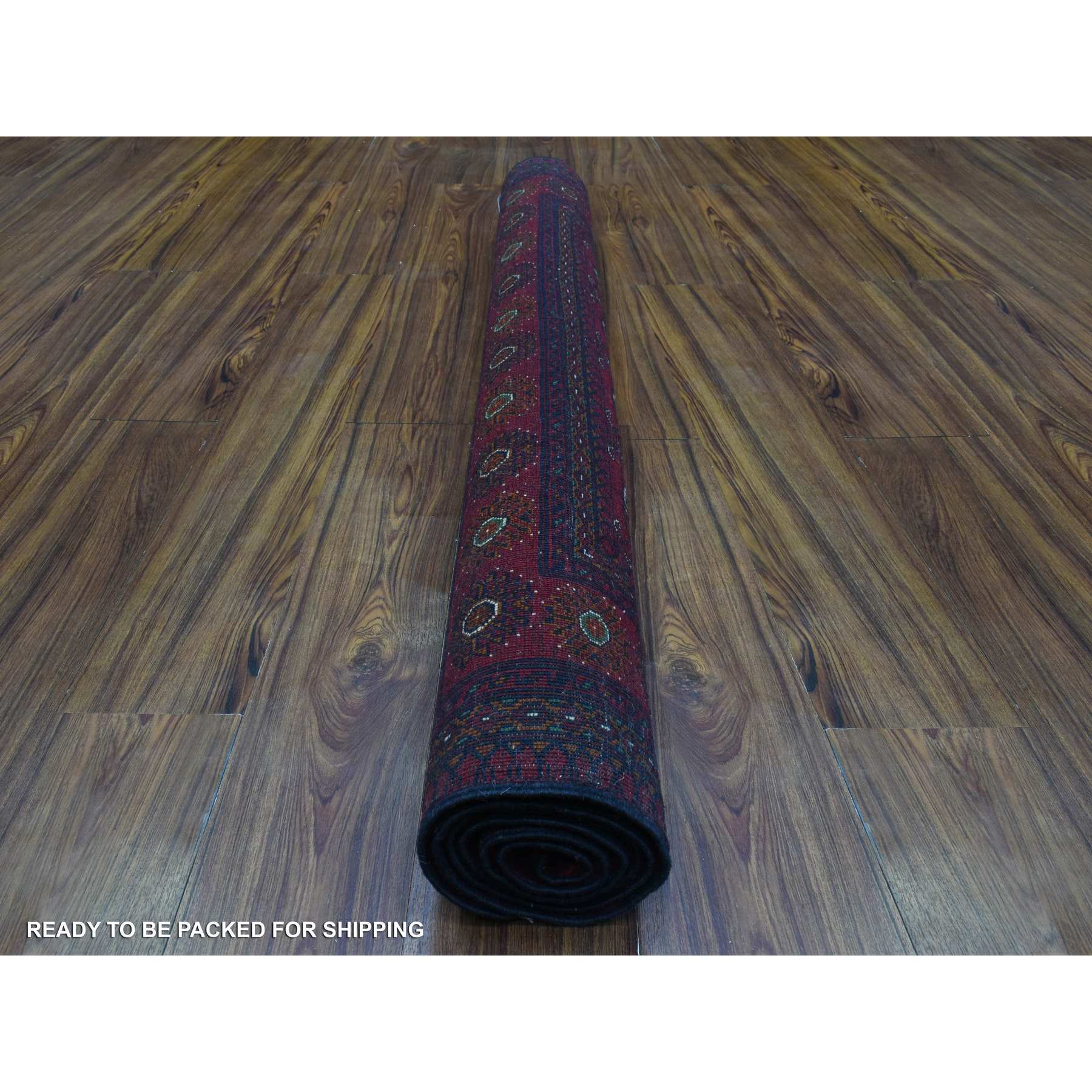Tribal-Geometric-Hand-Knotted-Rug-363890