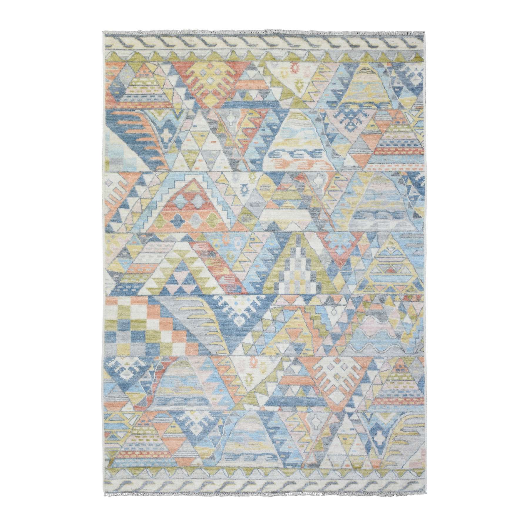 Tribal-Geometric-Hand-Knotted-Rug-363975