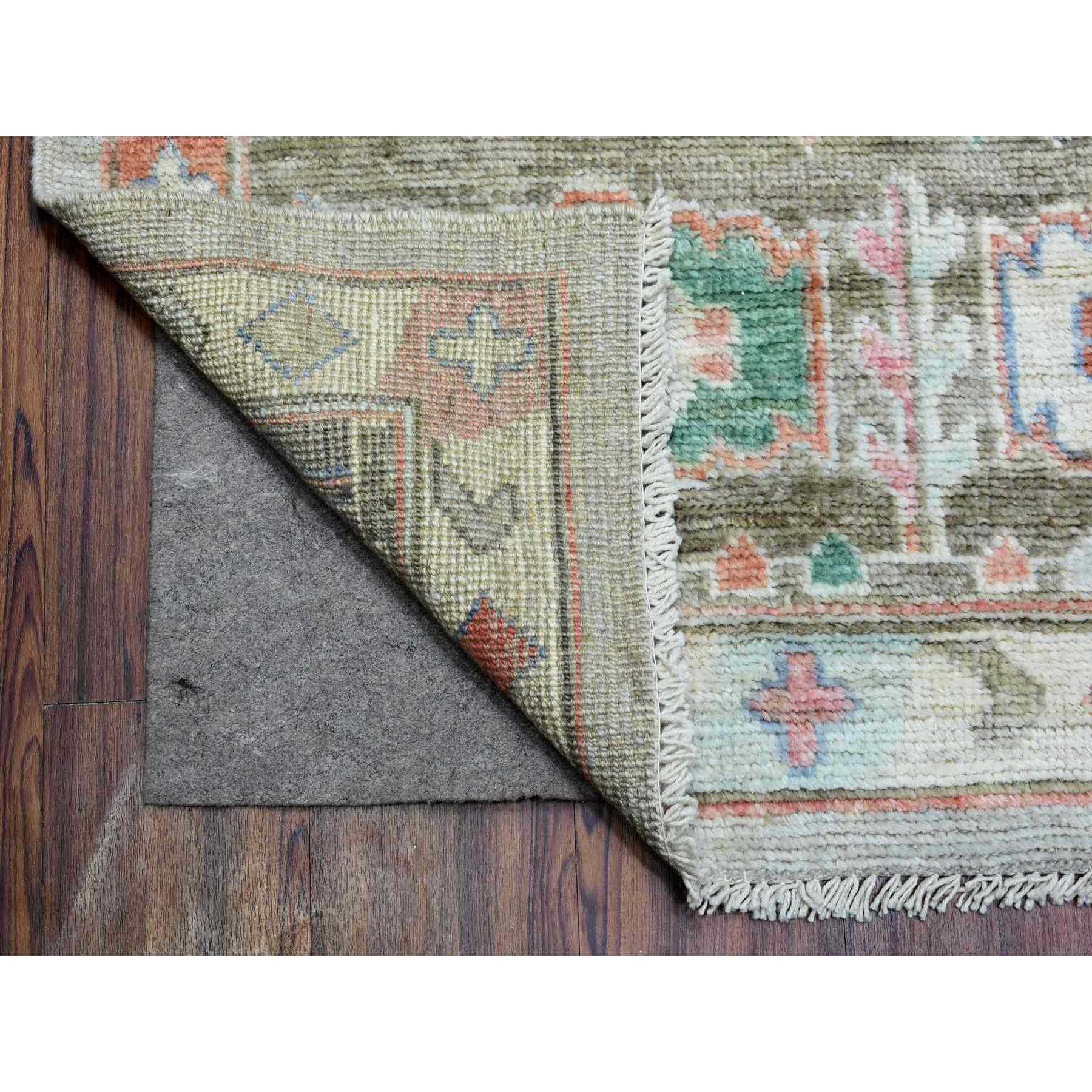 Tribal-Geometric-Hand-Knotted-Rug-364100