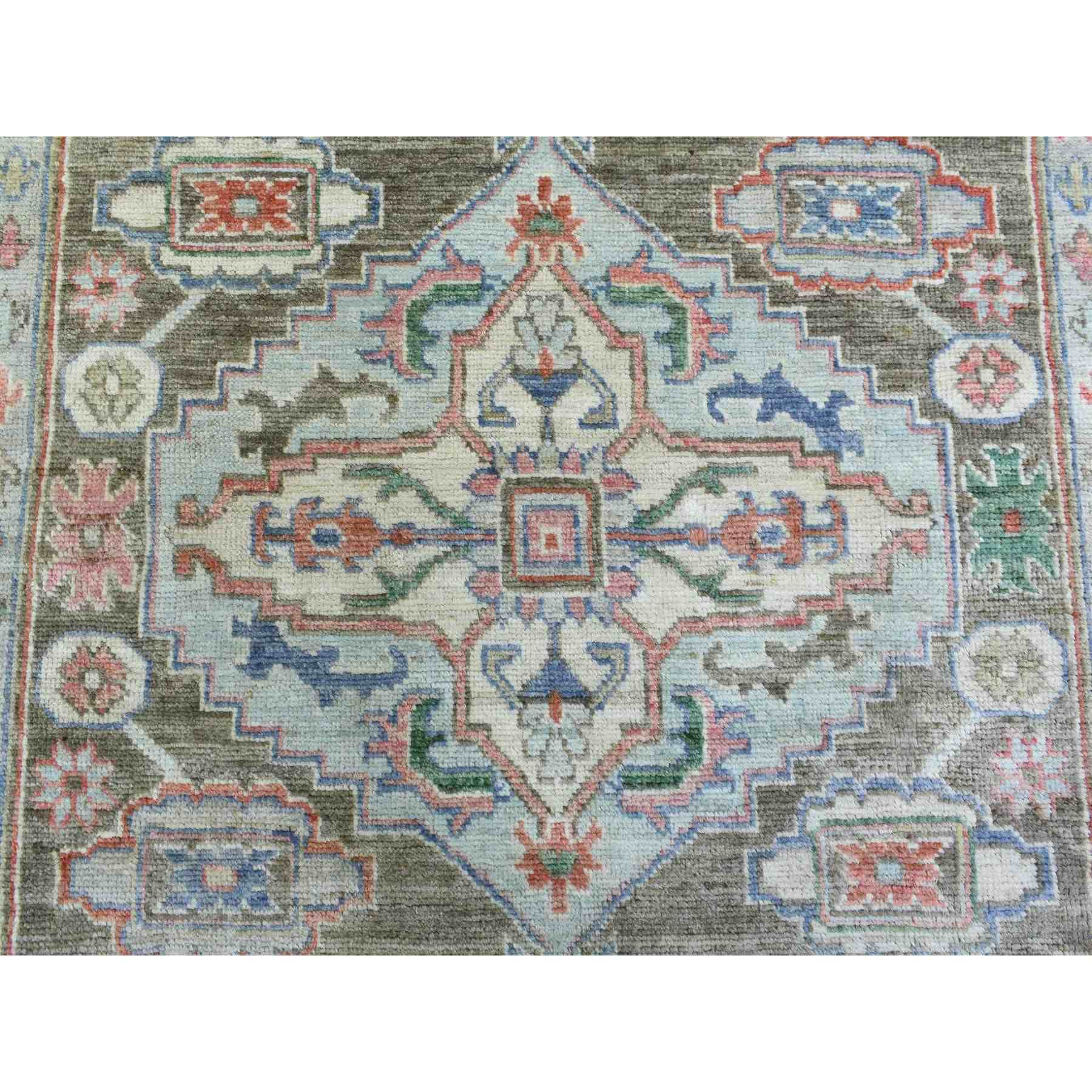 Tribal-Geometric-Hand-Knotted-Rug-364100