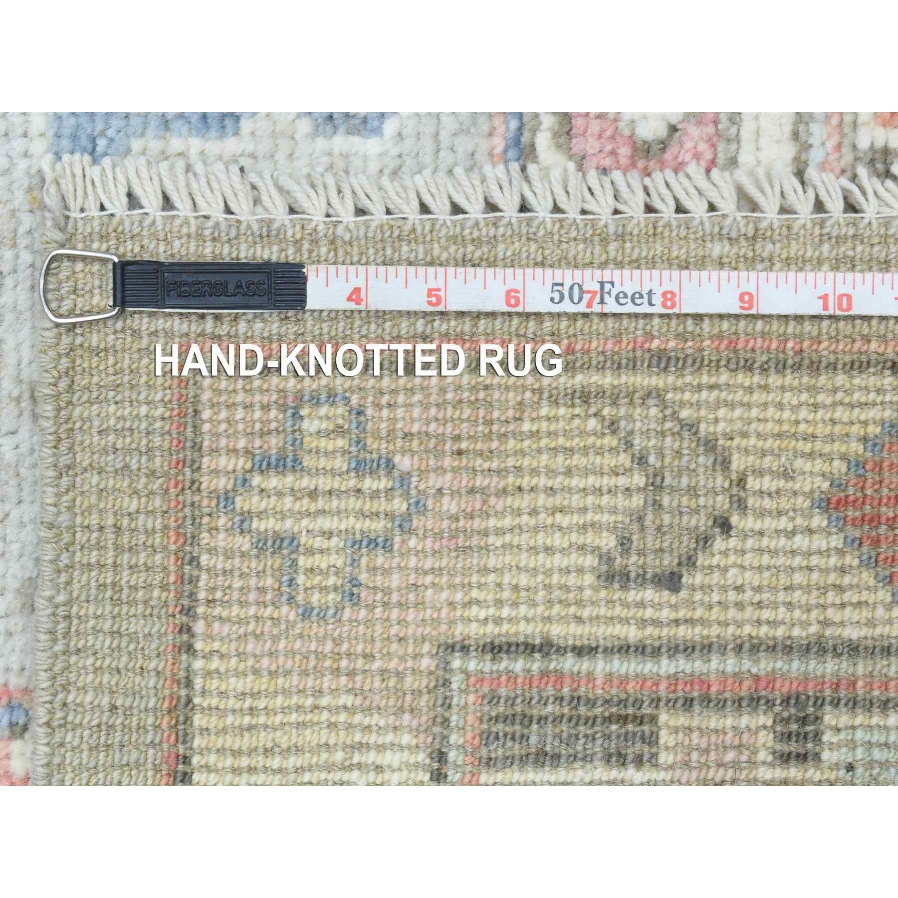 Tribal-Geometric-Hand-Knotted-Rug-364100